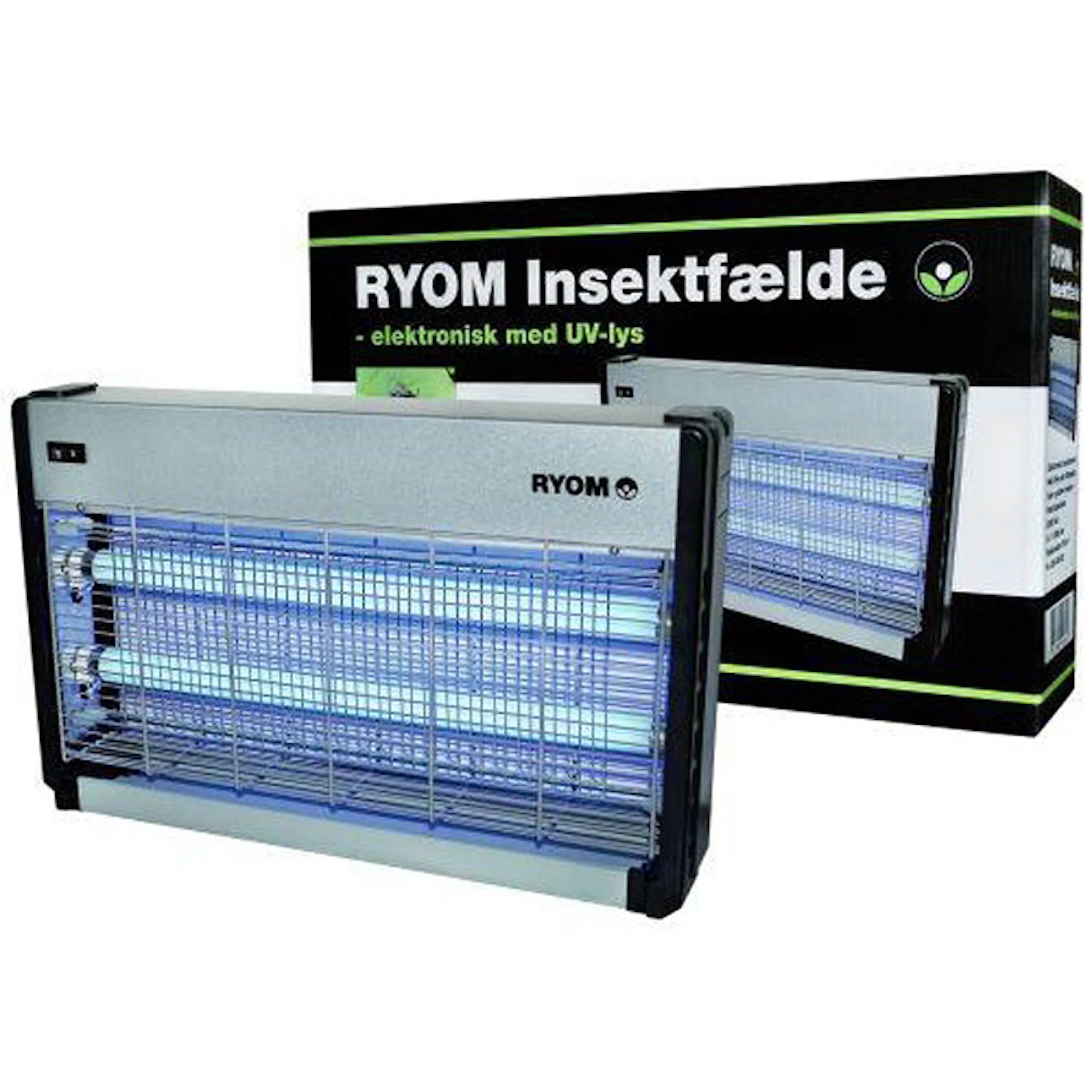 Myggfanger Ryom Effektiv 150 m2 - Aluminium/Plast