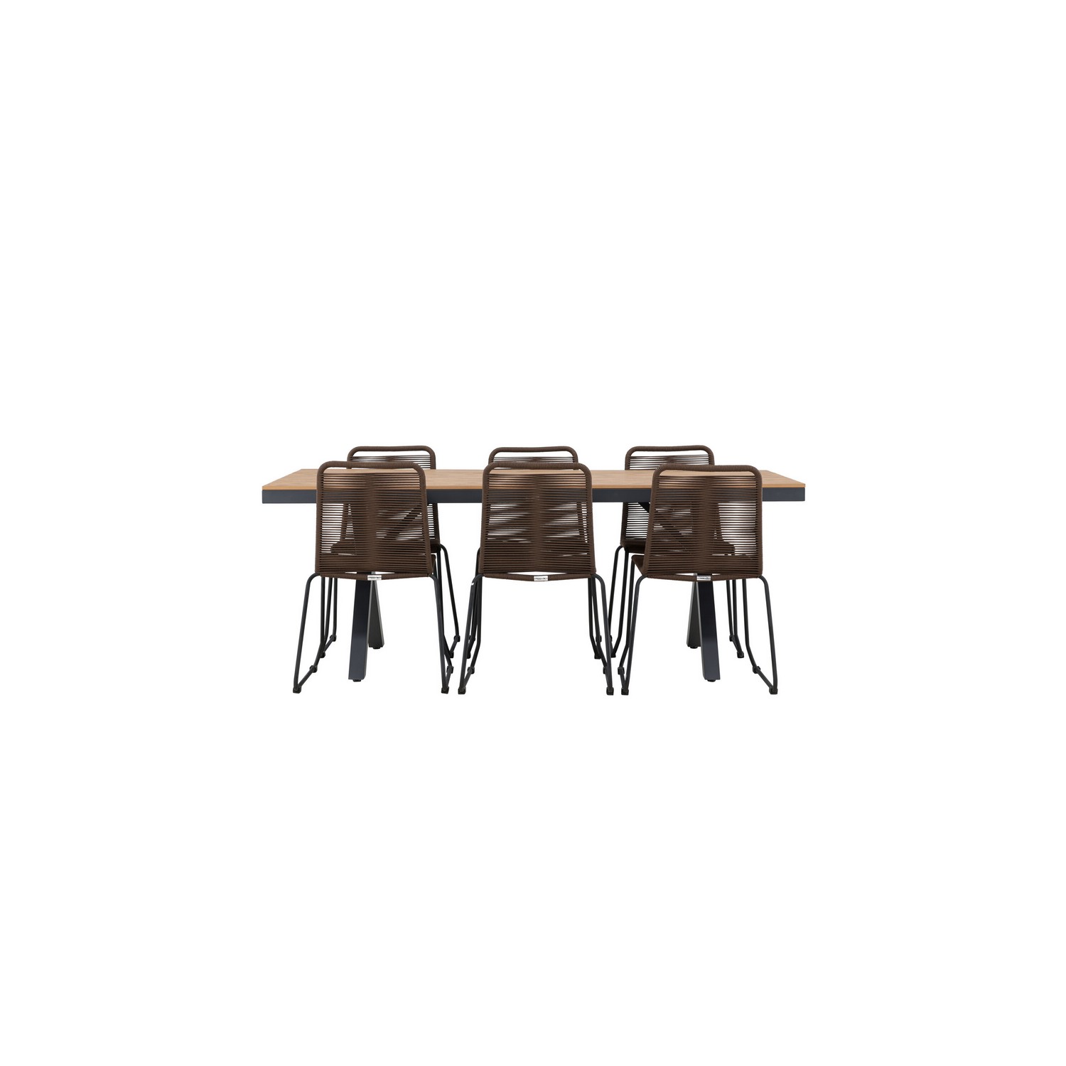 Hagegruppe Venture Home Garcia med 6 Lindos Stoler