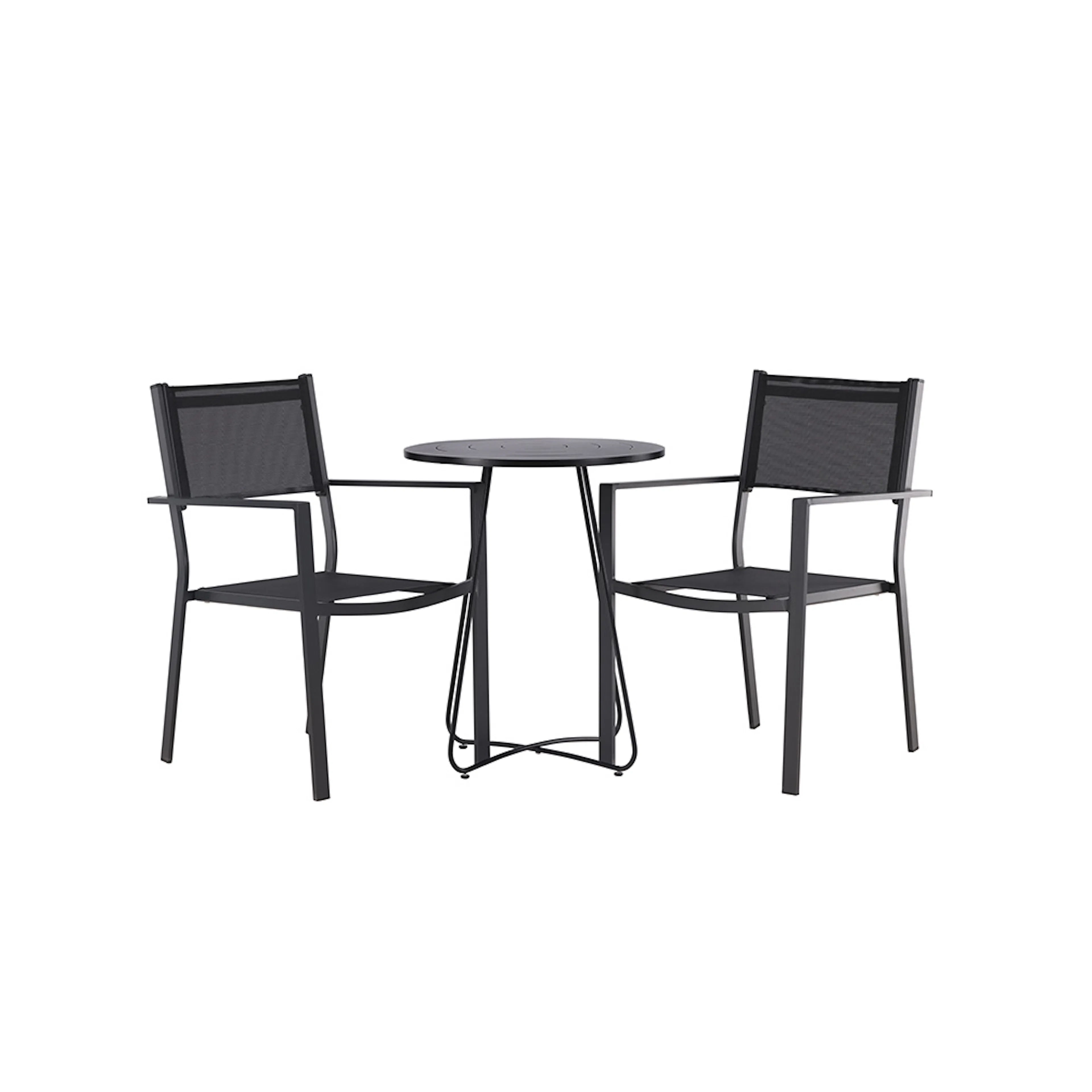 Cafégruppe Venture Home Bacong Bord med 2 Copacabana Stoler