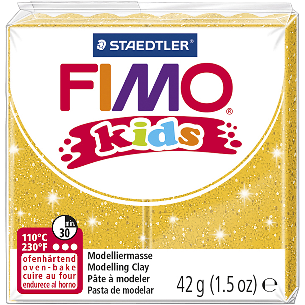Leire Kreativ Company Fimo Kids Clay Glitter 42 g/1 Pk