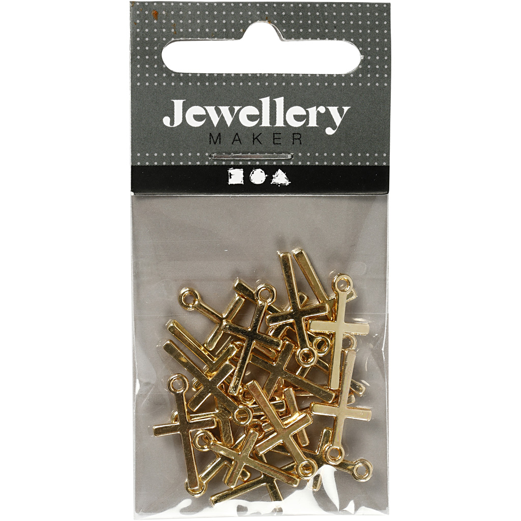 Anheng Creativ Company Kors 10x18 mm 20-pk