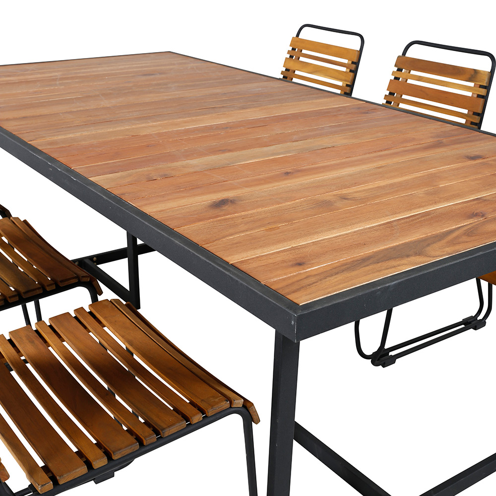 Spisegruppe Venture Home King med 6 Billy Spisestoler