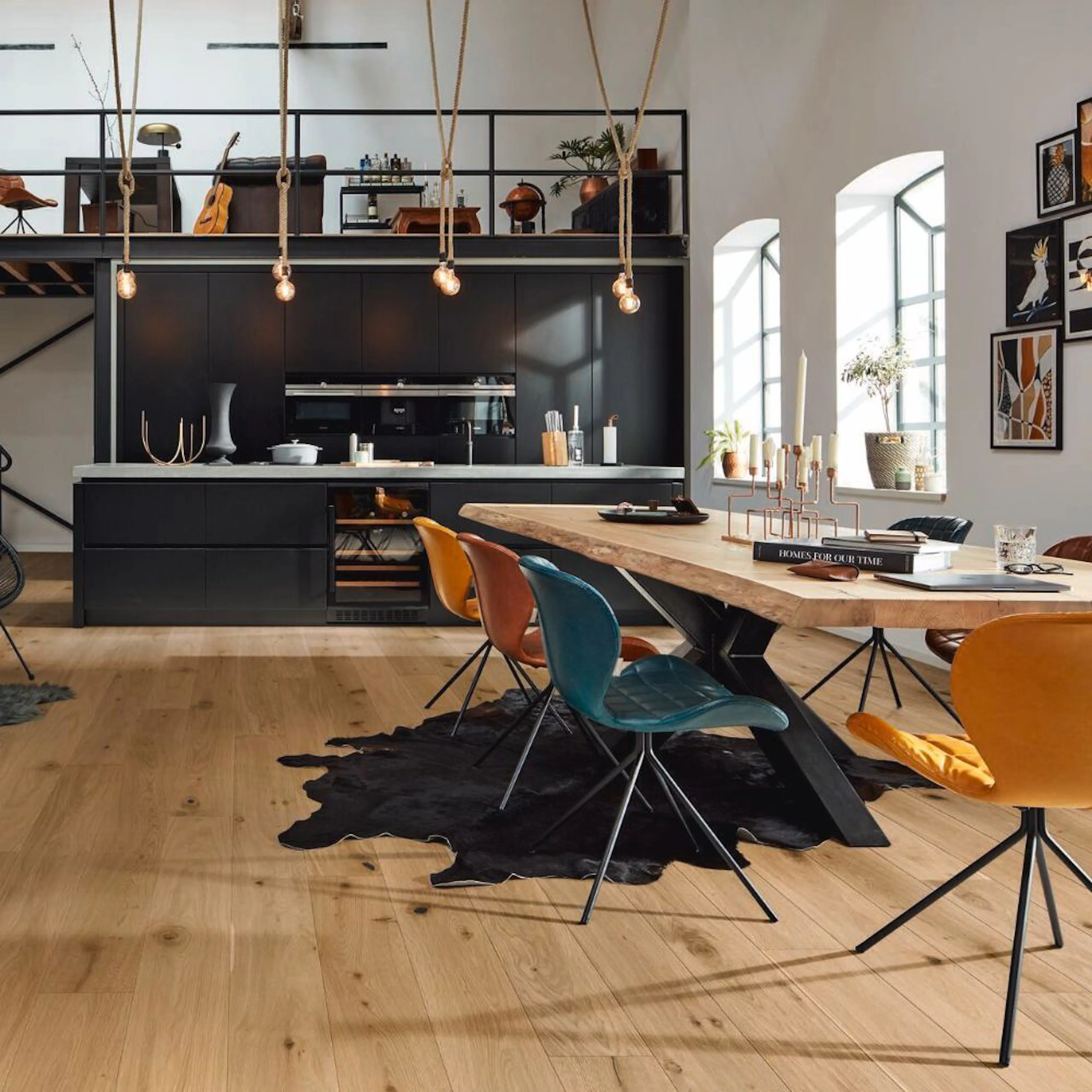 Parkettgolv MeisterParquet. longlife PD 400 Authentic greige oak 09029
