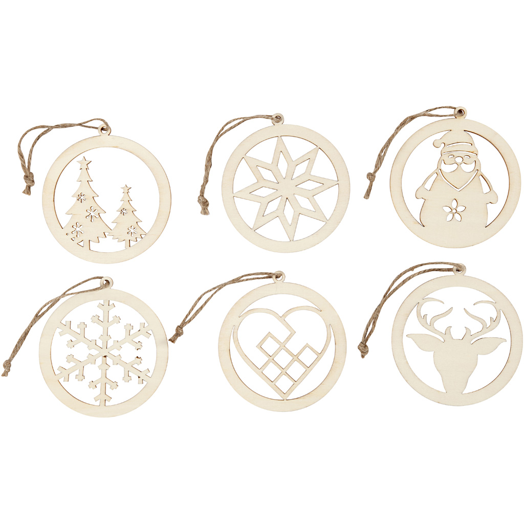 Juledekorasjoner Creativ Company 8 cm 1 Pk