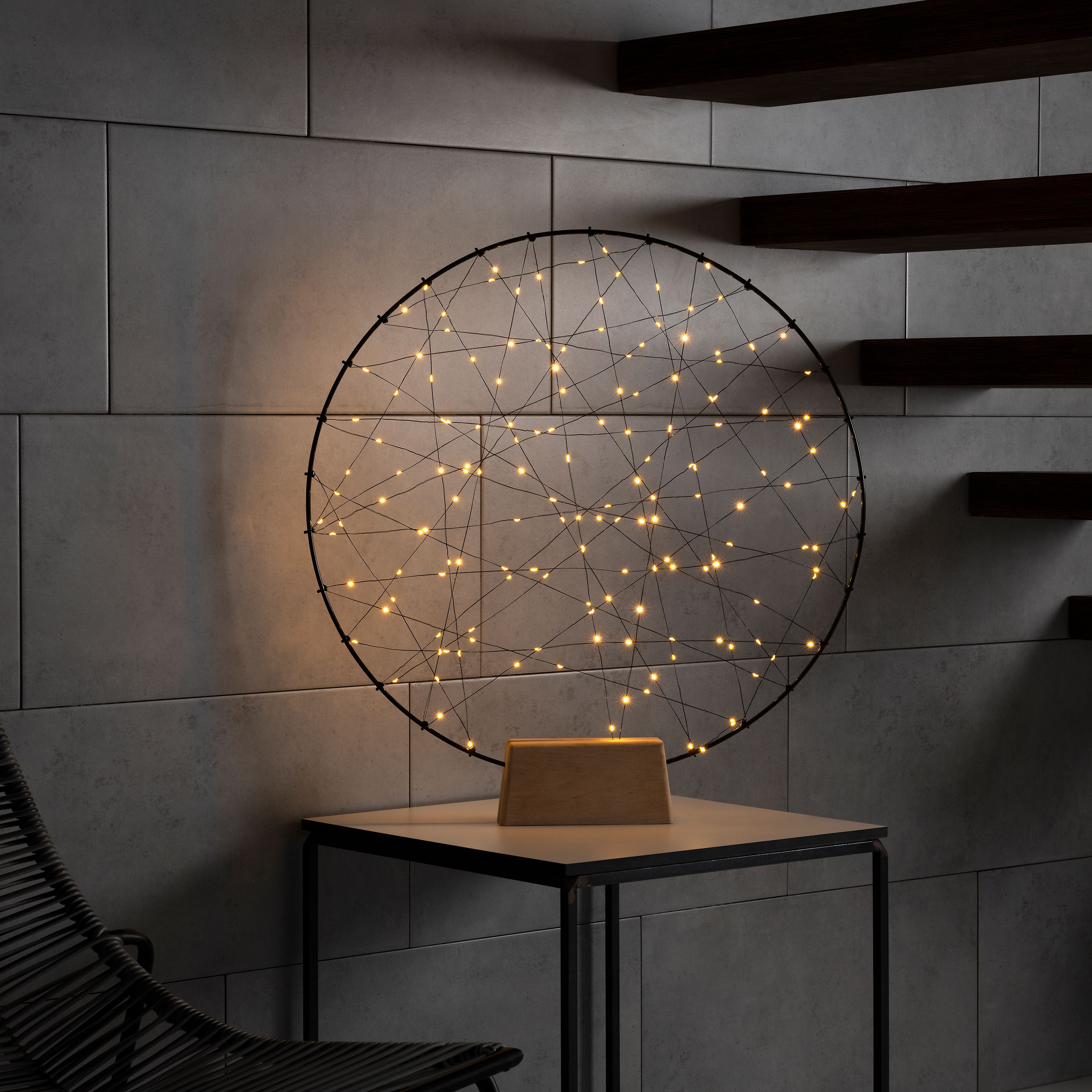 Dekorasjonsbelysning Gnosjö Konstsmide Rund Metallring