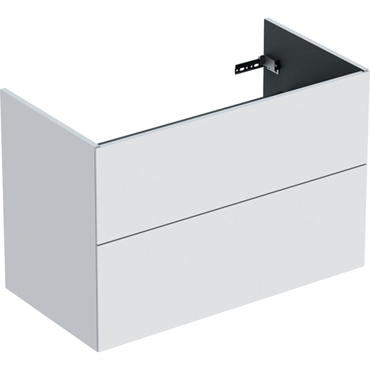 Ifö Elegant underskåp för möbeltvättställ, med två lådor: B= Hvit, 900x600 mm