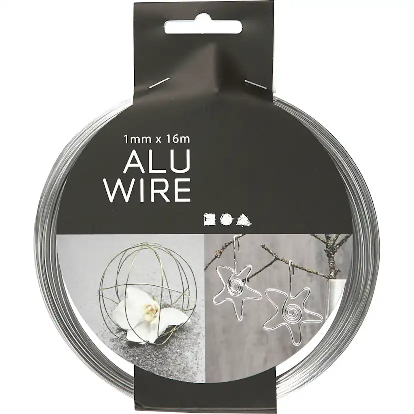 Aluminiumtråd Creativ Company Rund 1 Rl