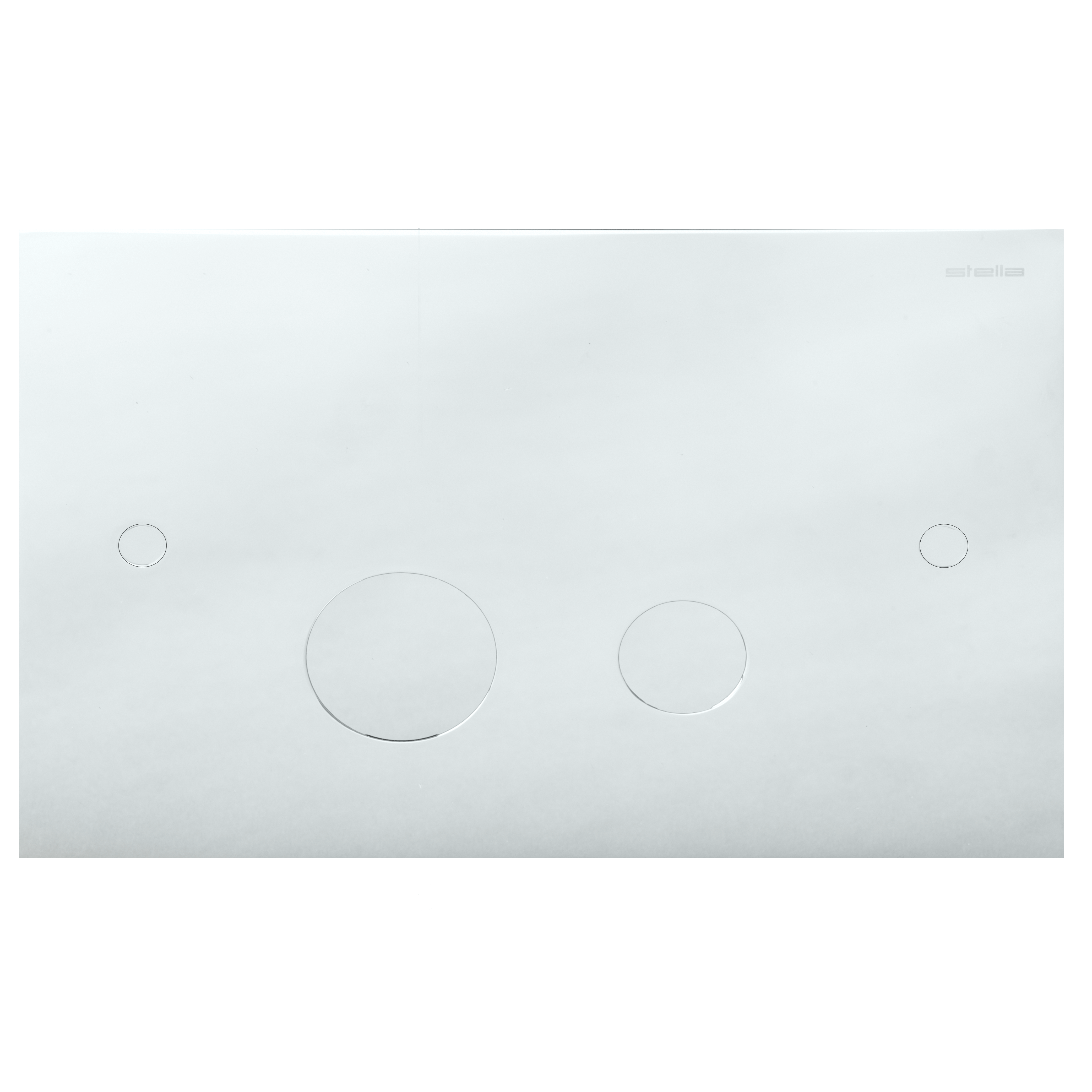 LAVABO Luna Skylleplade for Geberit (Sigma) Cisterne, Krom Krom