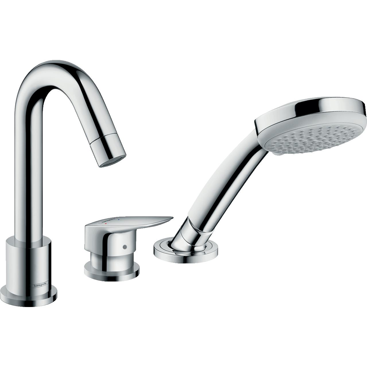 Badekarblander Hansgrohe Logis 3-hulls