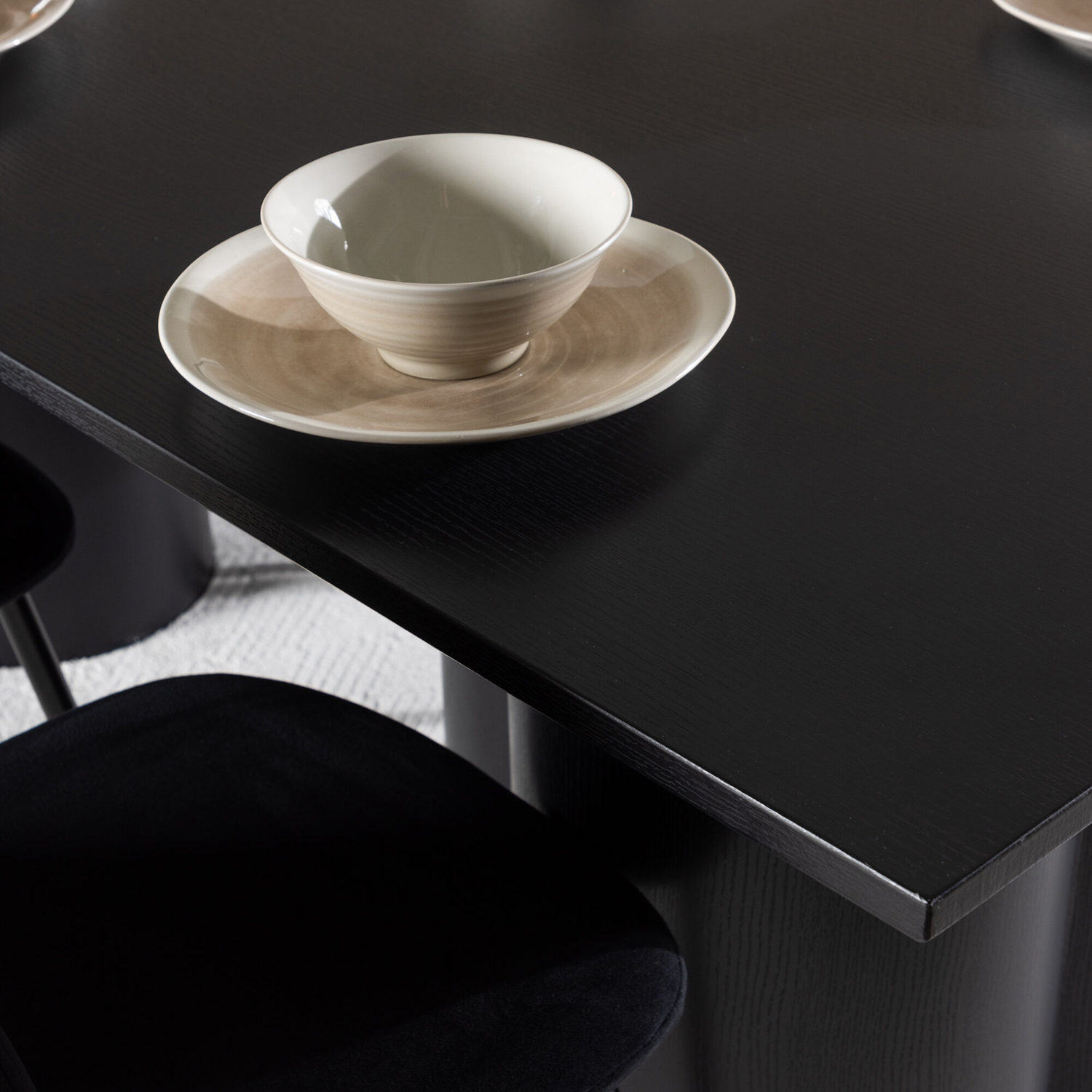 Spisegruppe Venture Home Olivia 210 med 6 stk Polar Stoler Fløyel