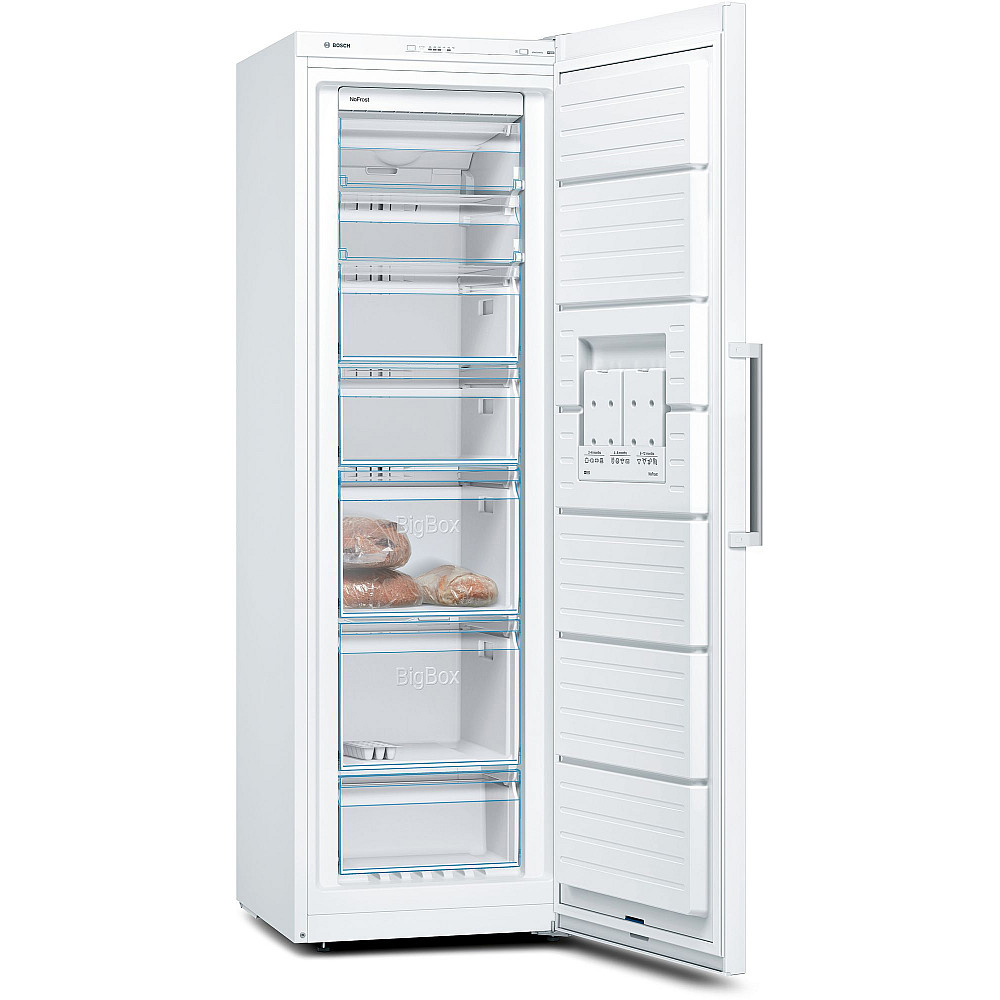 Fryseskap Bosch GSN36CWEV Serie 4 Frittstående Hvit No Frost