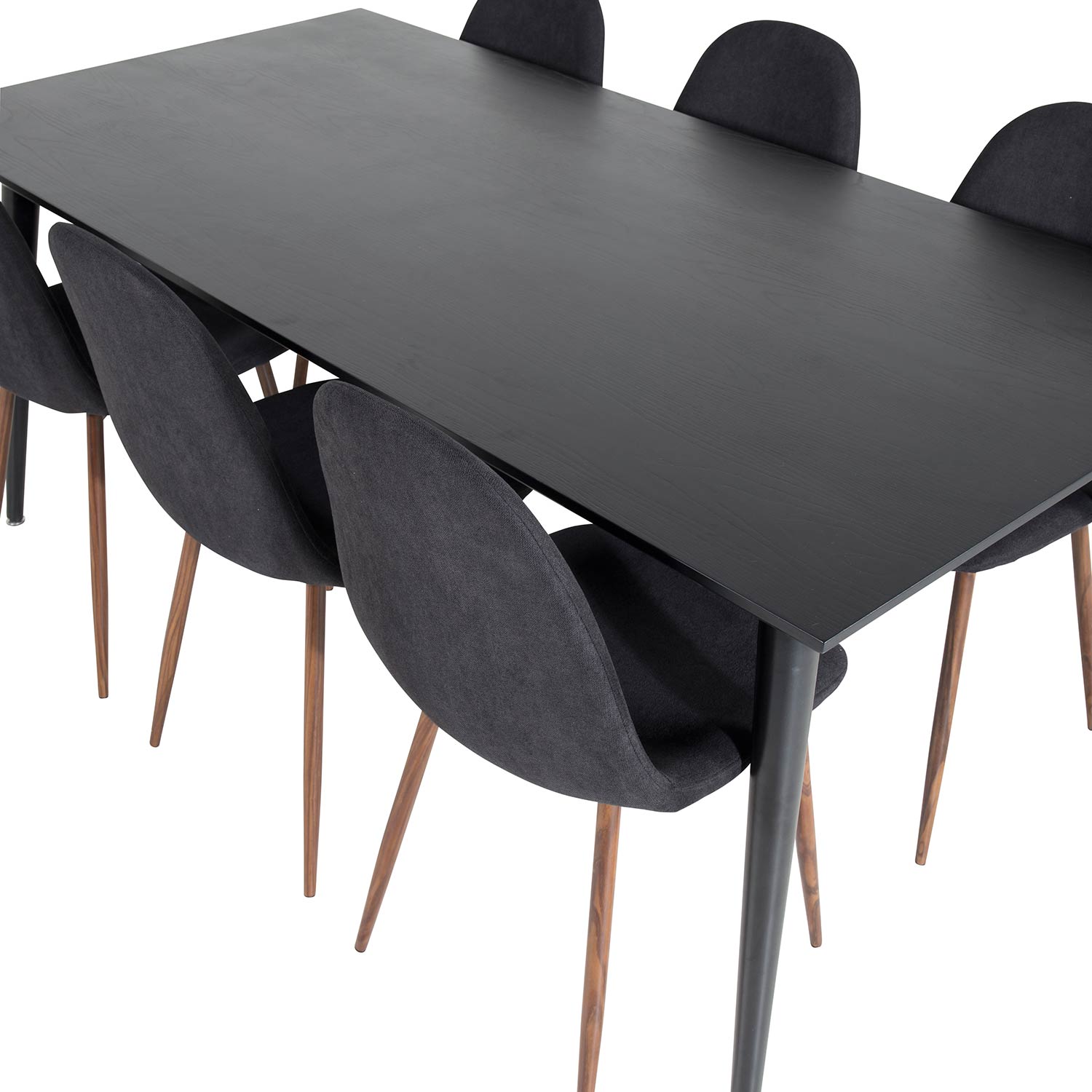 Spisegruppe Venture Home Dipp med 6 Polar Stoler