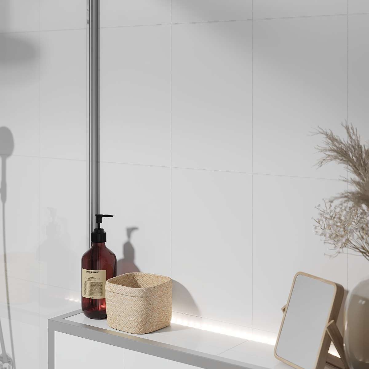 Baderomspanel Fibo 3091-M2030 Denver White