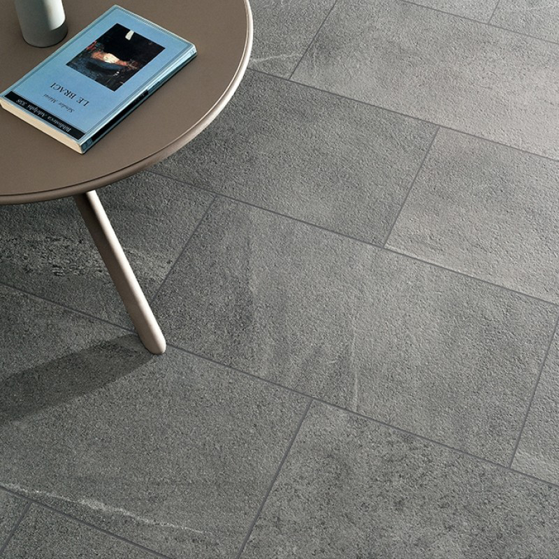 Klinker Coem Ceramiche Brit Stone Mørk Grå Grå 30x60 cm Matt