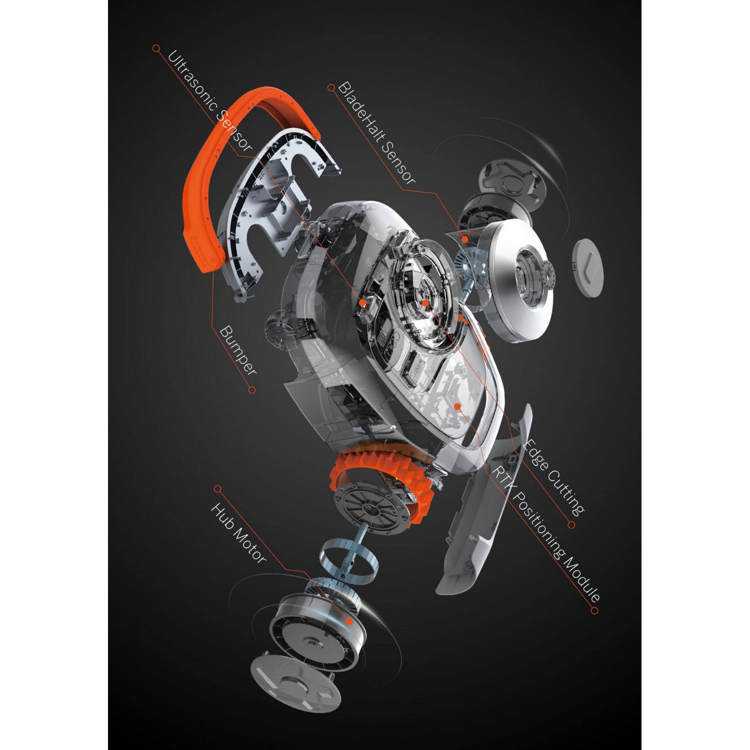 Robotgressklipper Segway Navimow H500E Uten Grensekabel