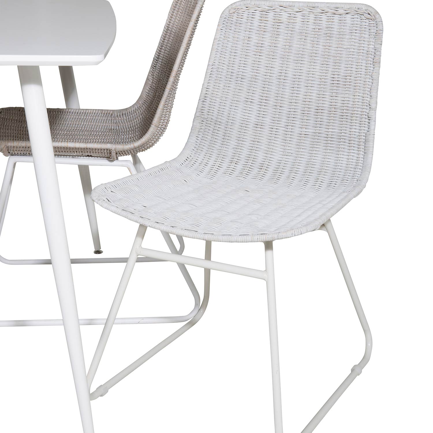 Spisegruppe Venture Home Pobbie med 4 Cornelia Stoler Polyester
