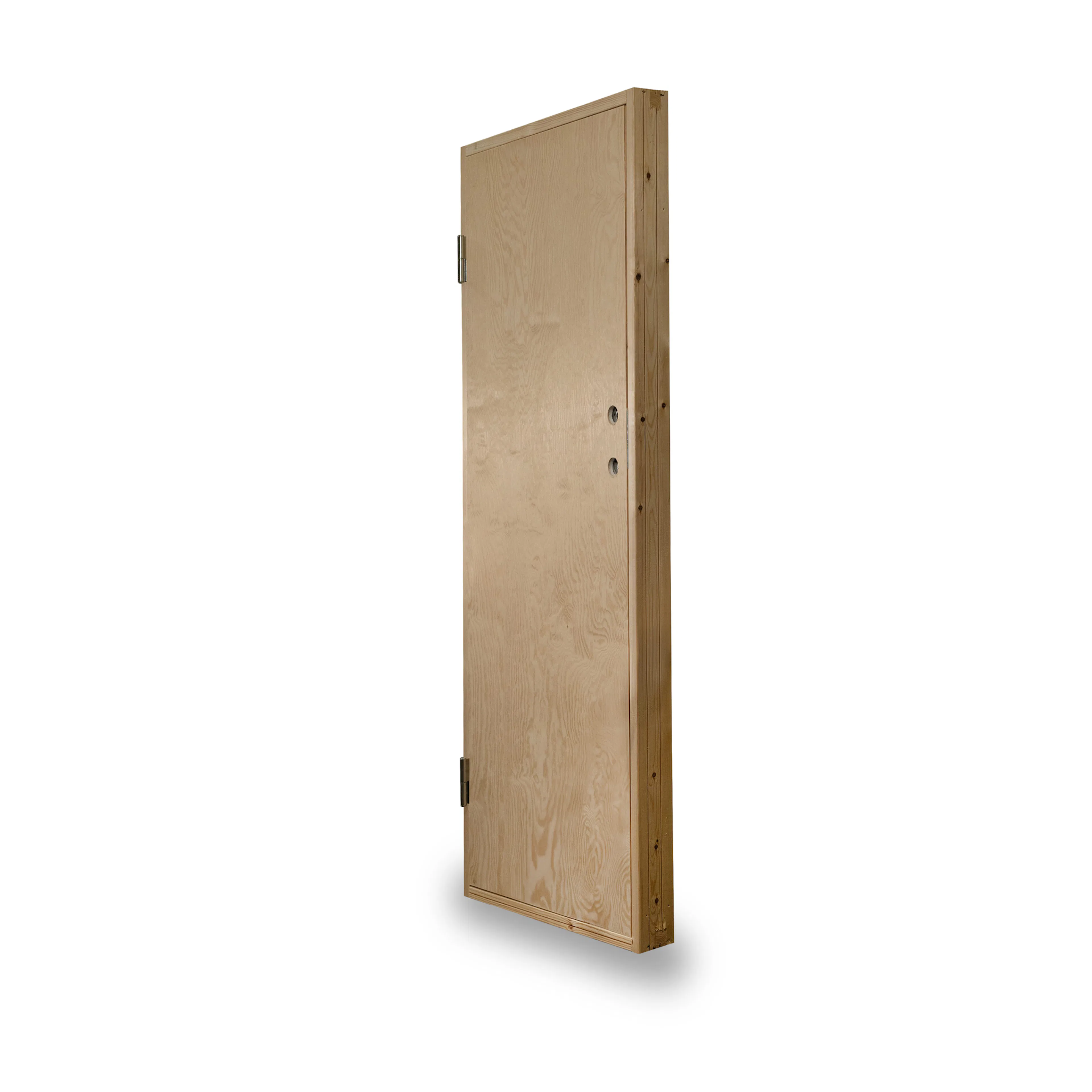 Lagerdør Jabo Ljusdal Kjølelager 98x208 cm Ubehandlet GlattPlywood