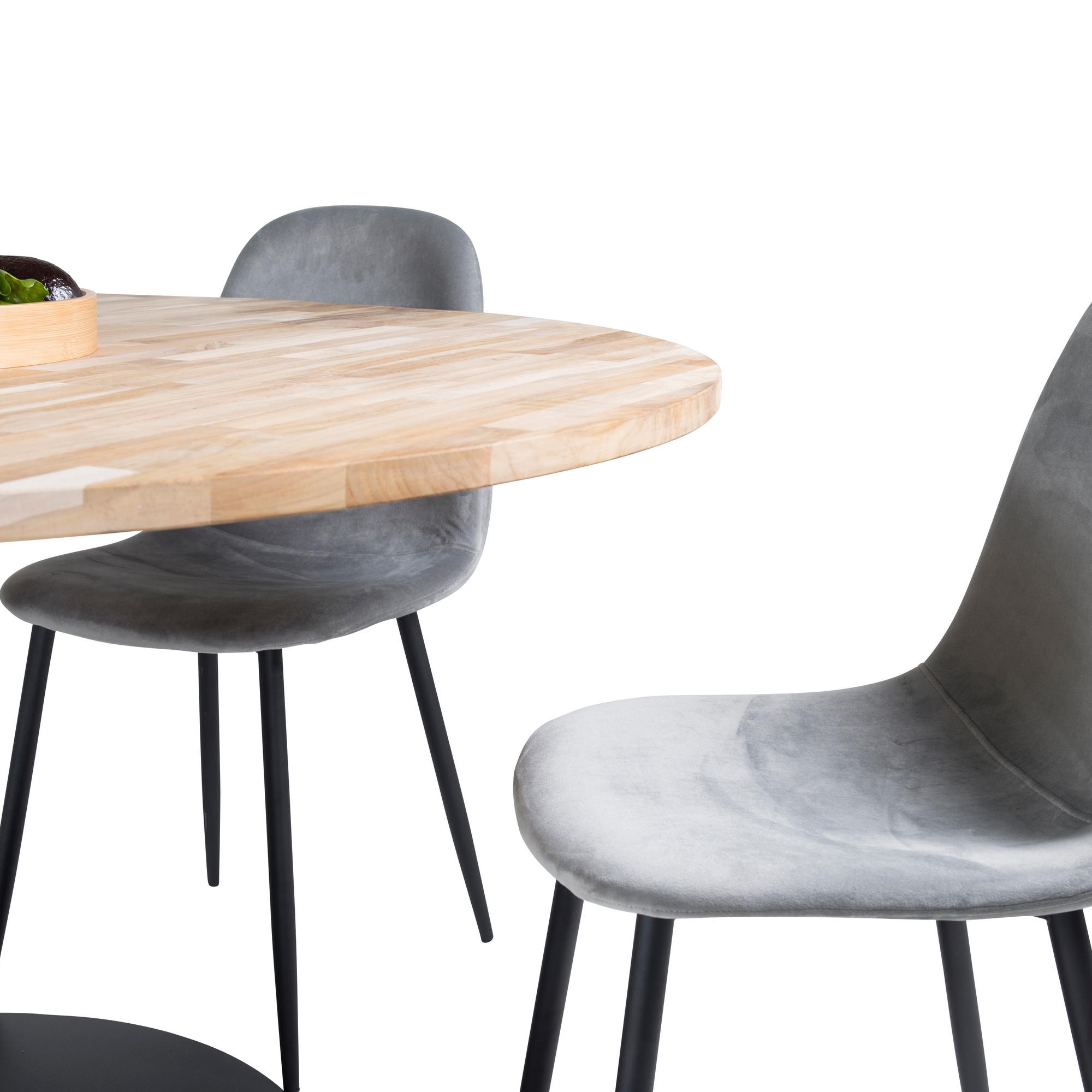 Spisegruppe Venture Home Cornelia med 4 Pobbie Stoler