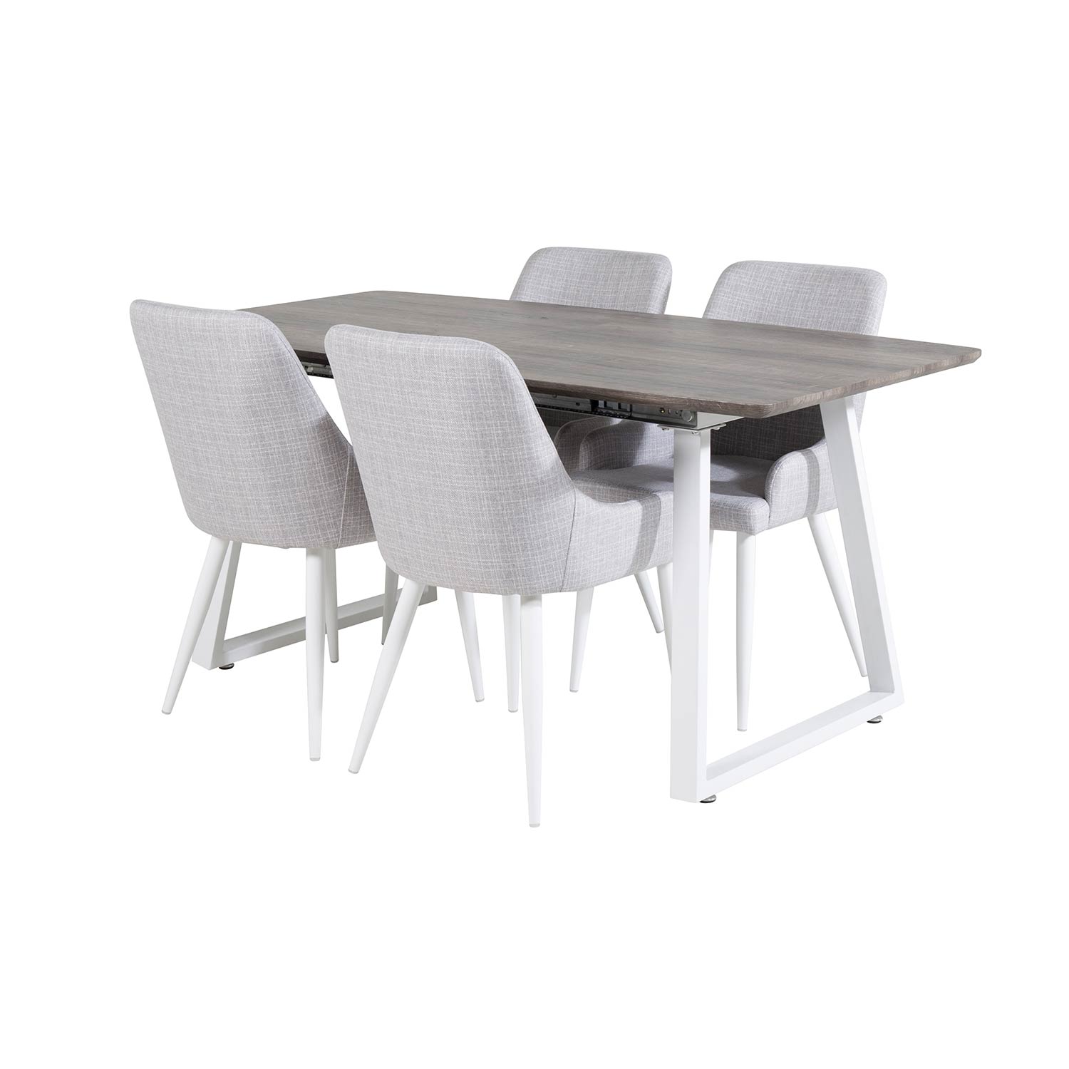 Spisegruppe Venture Home Ina med 4 Plake Stoler