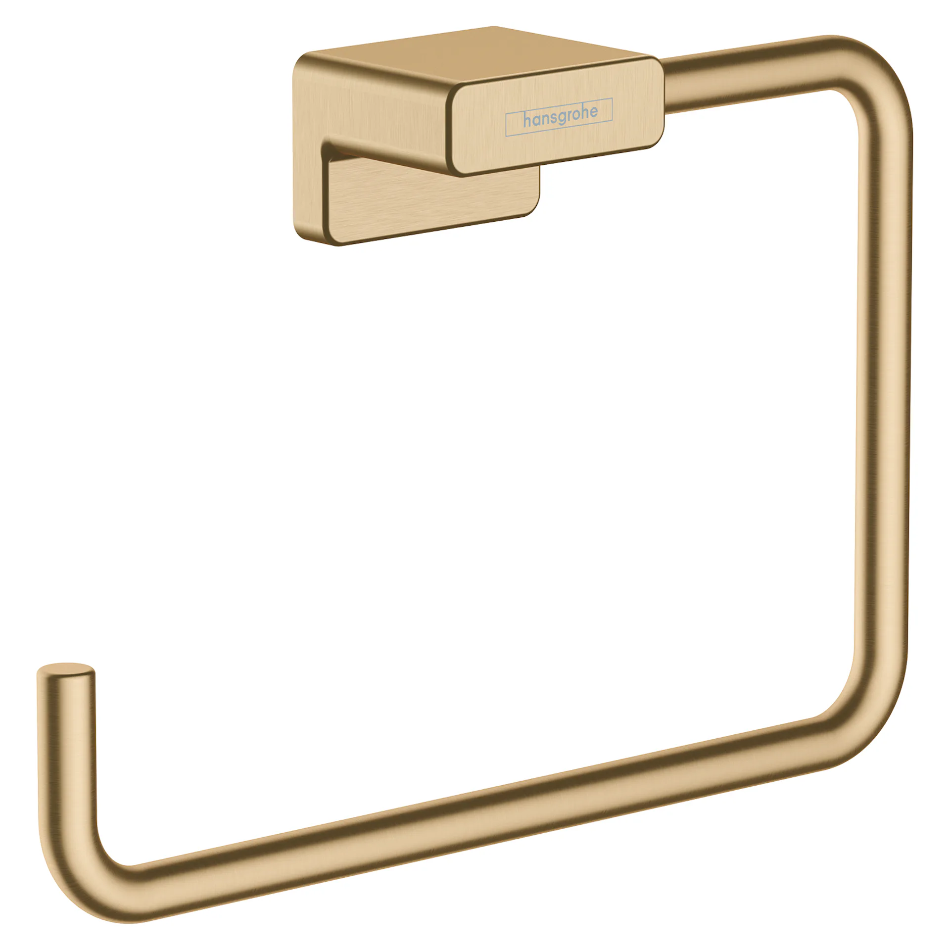Håndkleholder Hansgrohe AddStoris 41754 Børstet Sort krom - 41754340