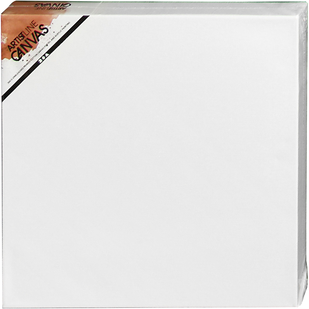 Canvas Creativ Company ArtistLine Hvit Str 30x30 cm 360 g 1 stk
