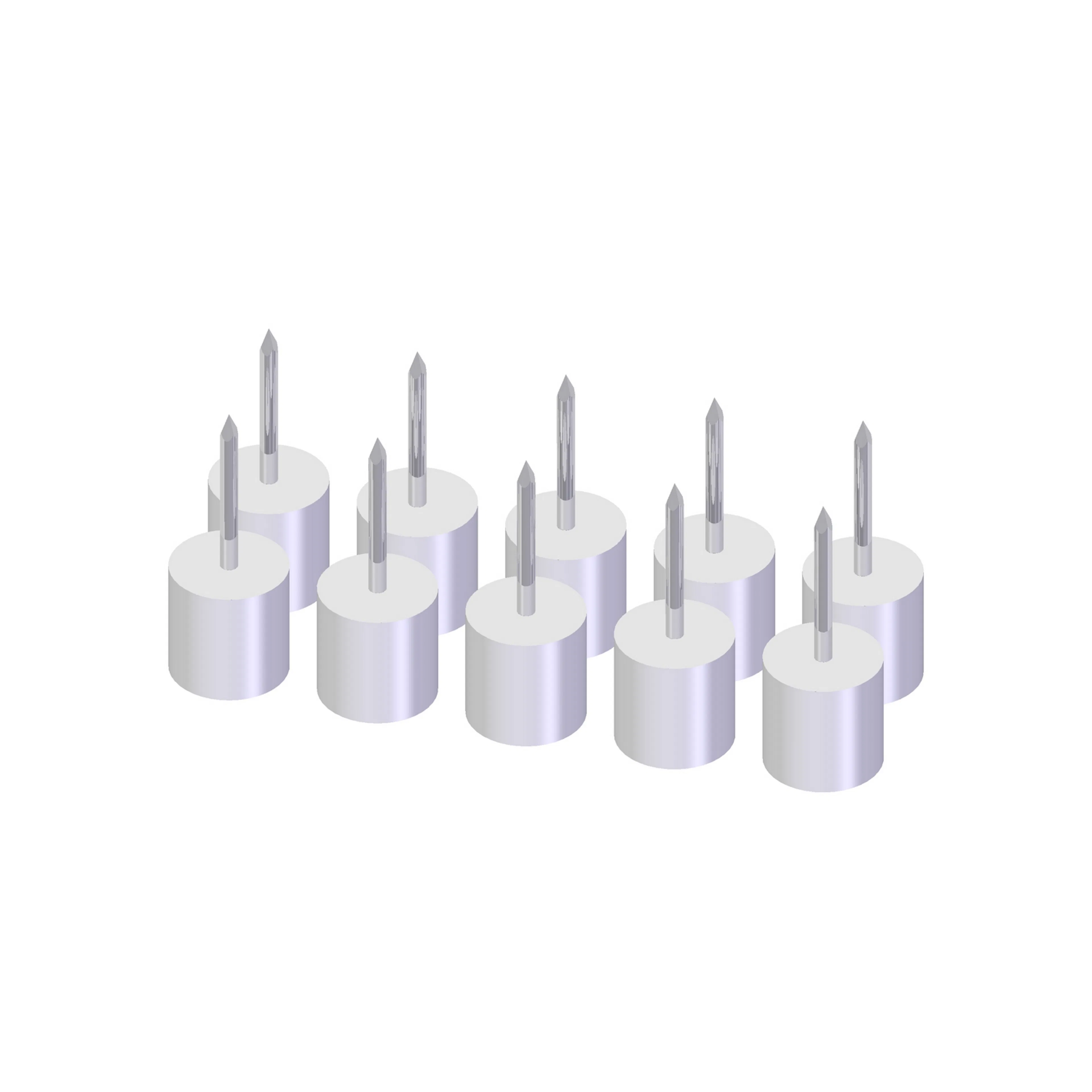 Hyllestift Lundbergs Wide 10-Pk Hvit