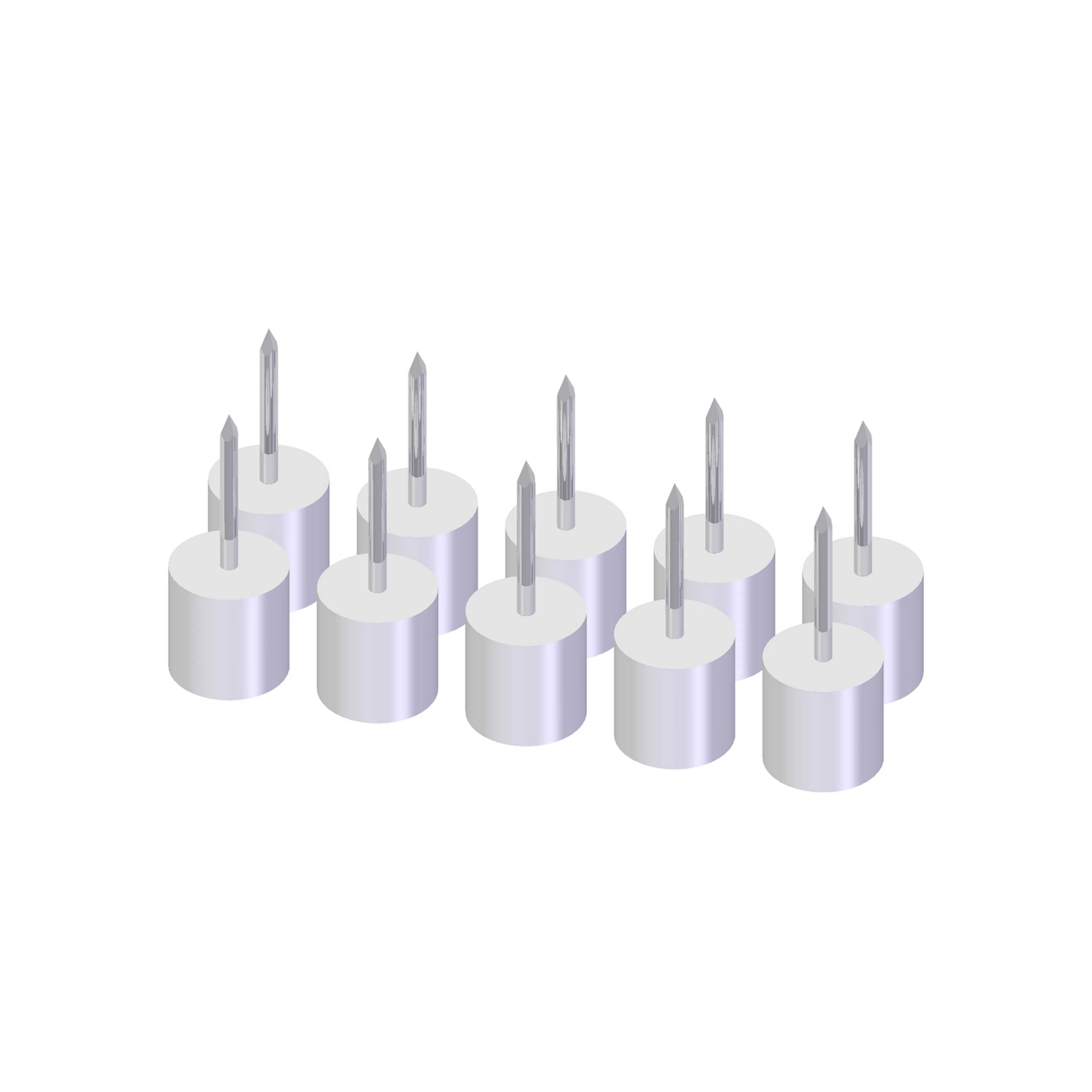 Hyllestift Lundbergs Wide 10-Pk Hvit