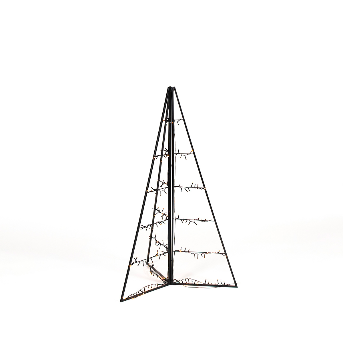 Metalldekorasjon Gnosjö Konstsmide Pyramid LED