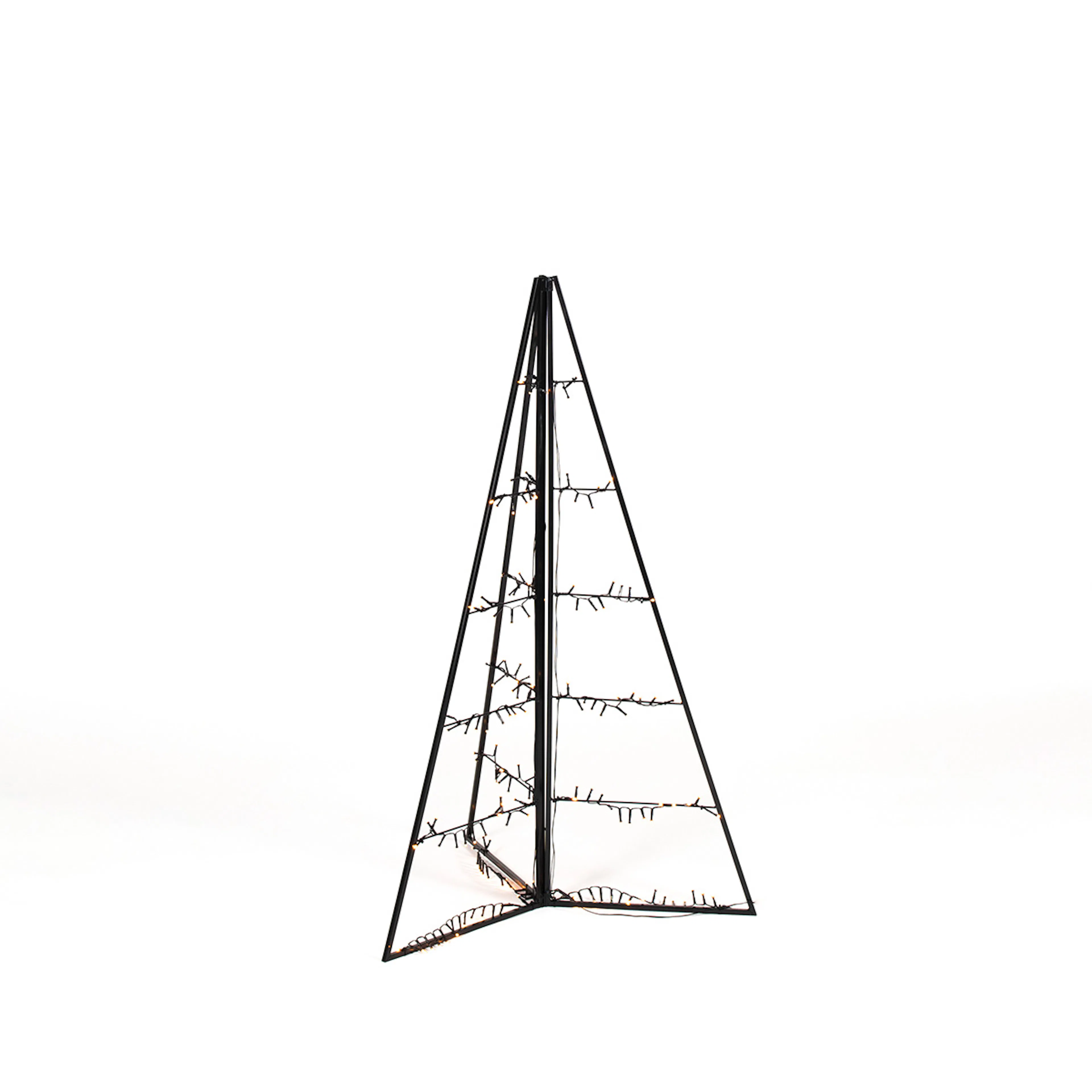 Metalldekorasjon Gnosjö Konstsmide Pyramid LED