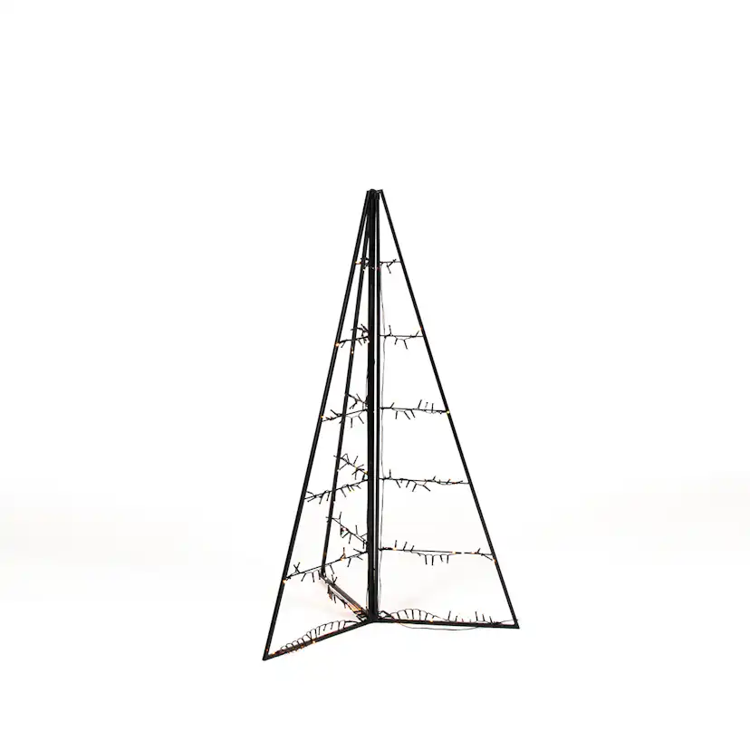 Metalldekorasjon Gnosjö Konstsmide Pyramid LED