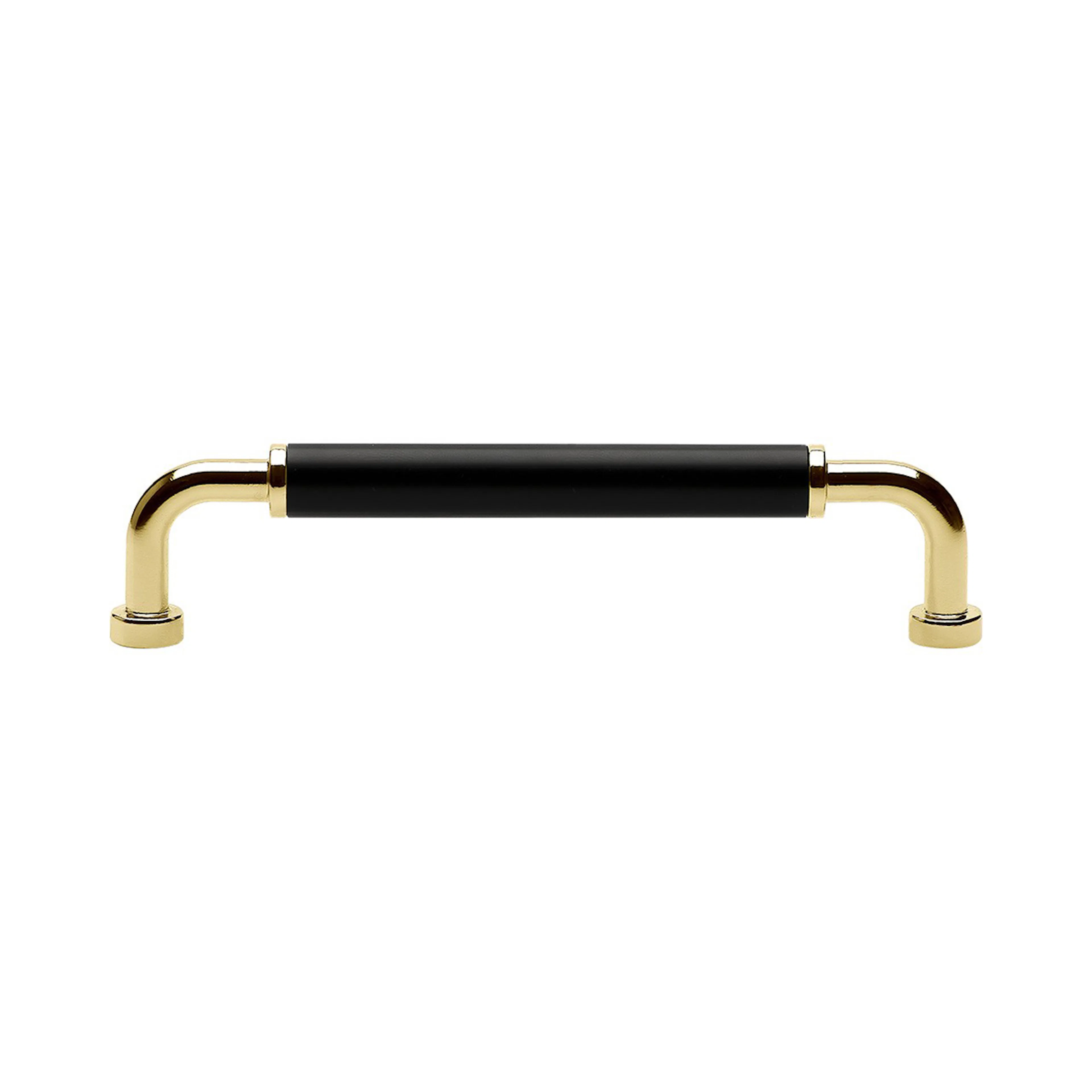 Svart/Polert Messing