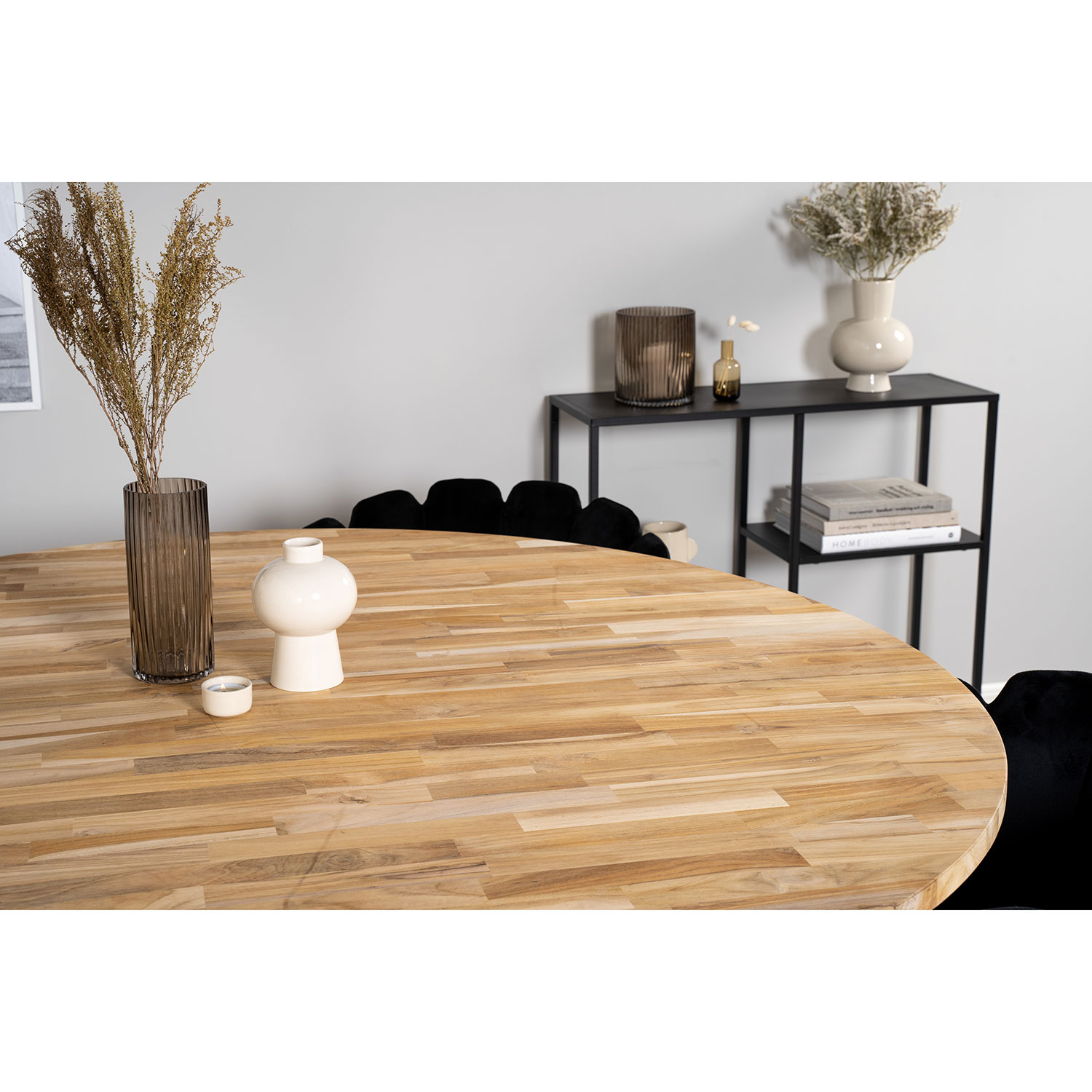 Spisegruppe Venture Home Cirebon med 4 Limhamn Stoler