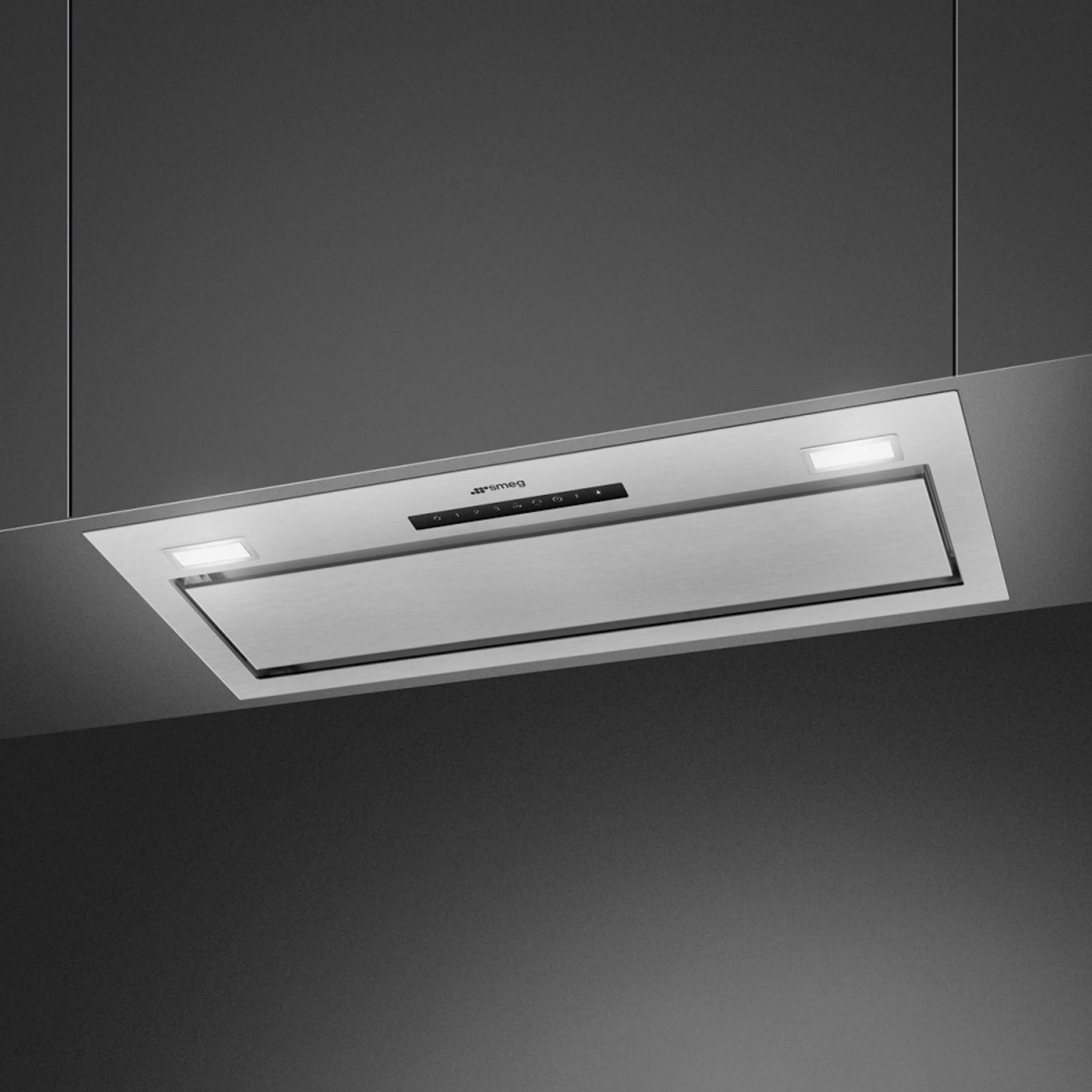 Smeg underbyggd köksfläkt KSG8P4X Bredde: 80cm