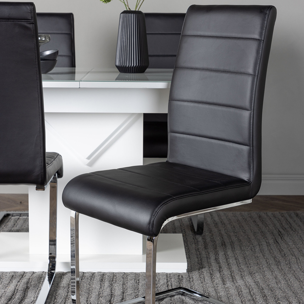 Spisegruppe Venture Home Pluto med 4 Tempo Stoler