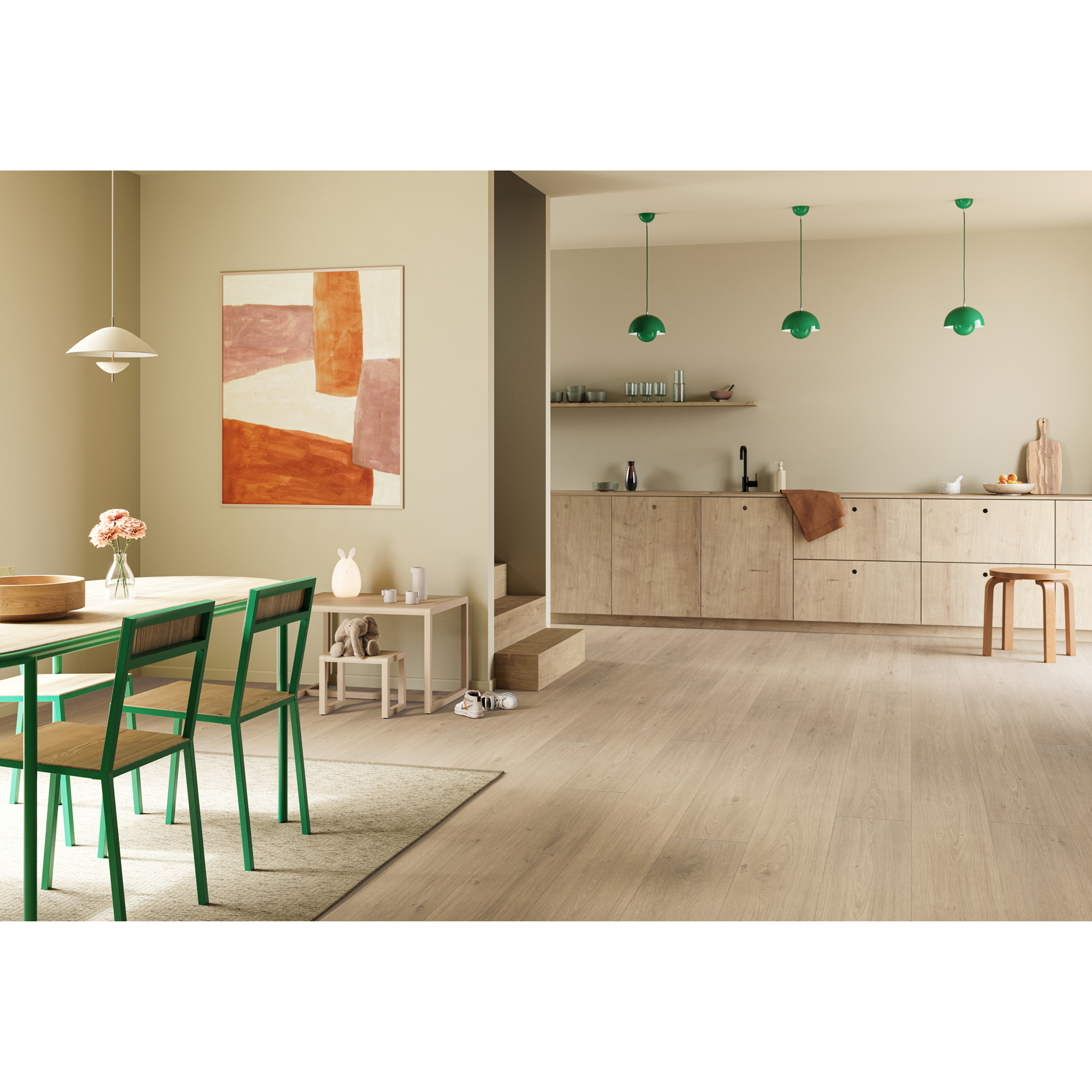 Laminatgulv BerryAlloc Nordic Universal Santorini Oak 