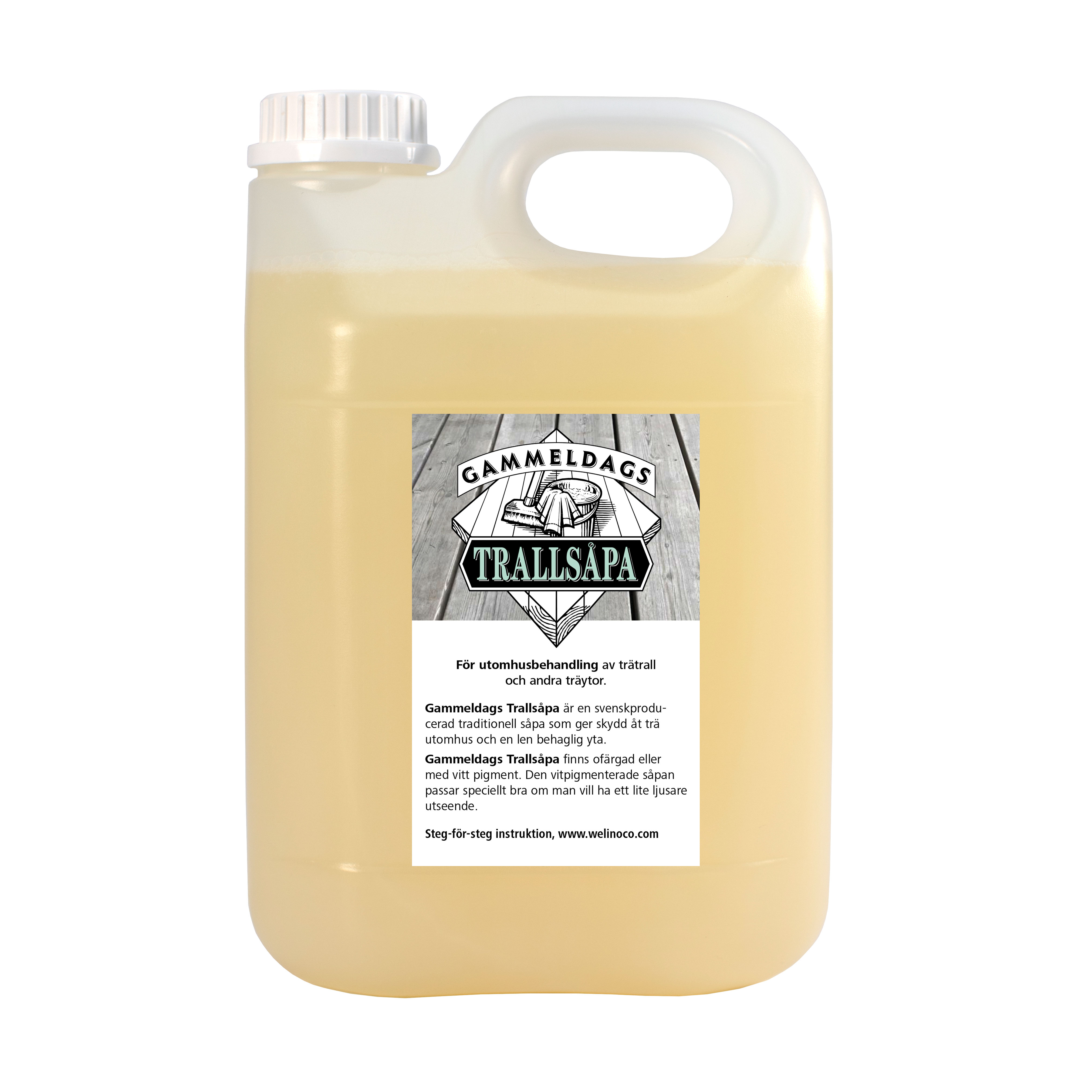 Trallsåpa Gammeldags Ofärgad
