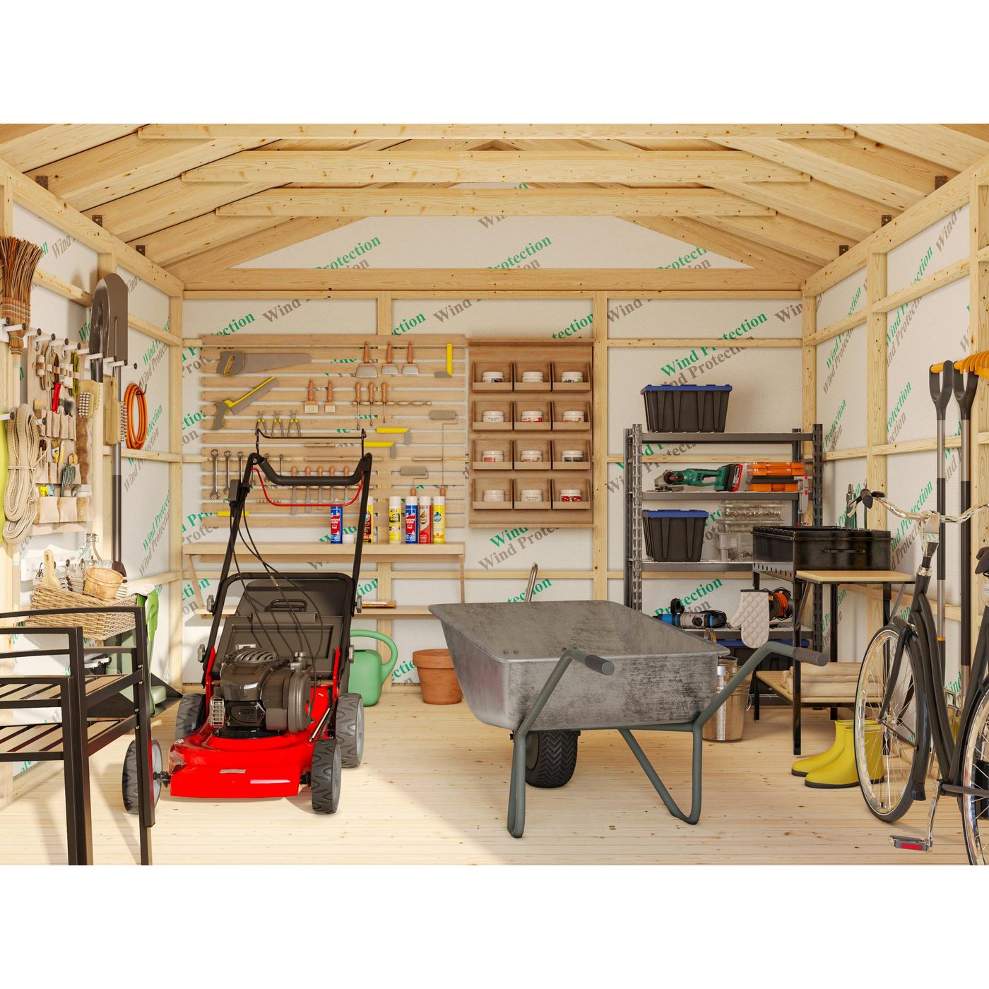 Redskapsbod Palmako Martin 13,6 m2