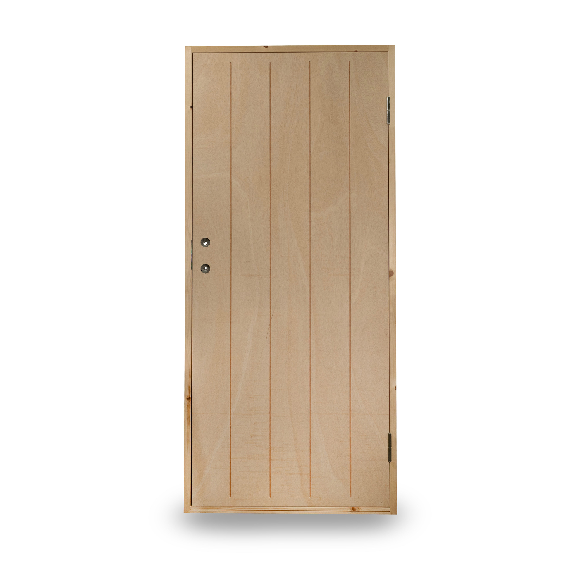 Lagderdør Jabo Ubehandlet Sporfrest Plywood 9x20 dm