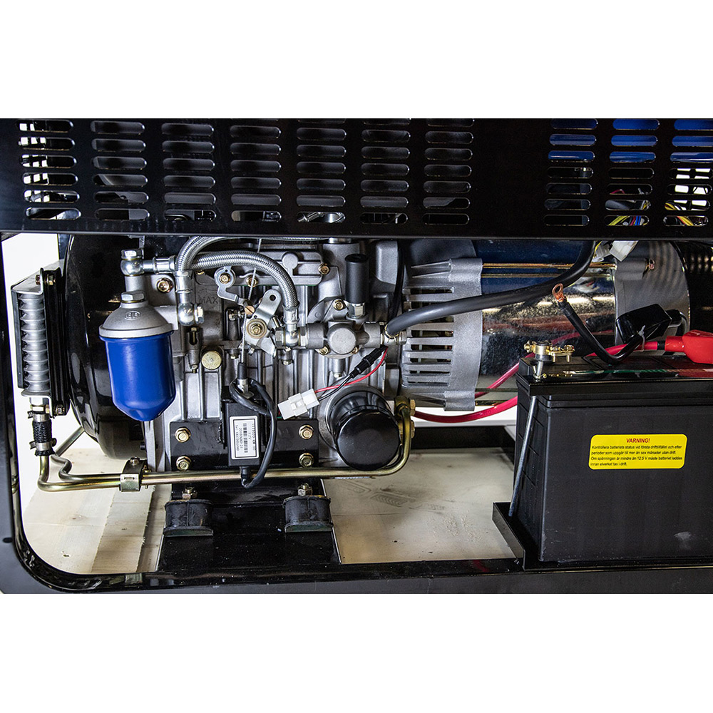 Strømaggregat Duab-Power MDG12-3 3-fas Diesel Fjernstart