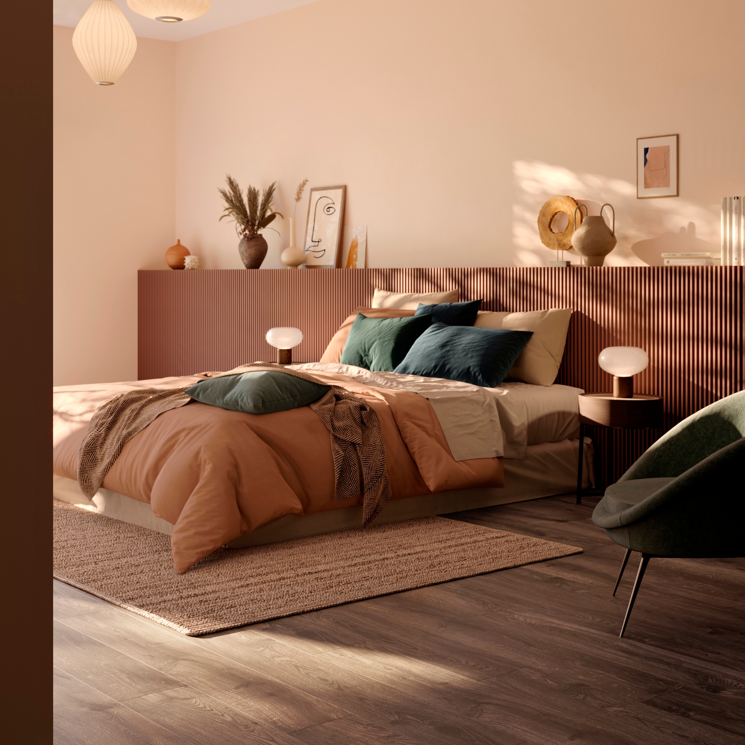 Laminatgulv BerryAlloc Ocean 12 XL Gyant XL Warm Brown