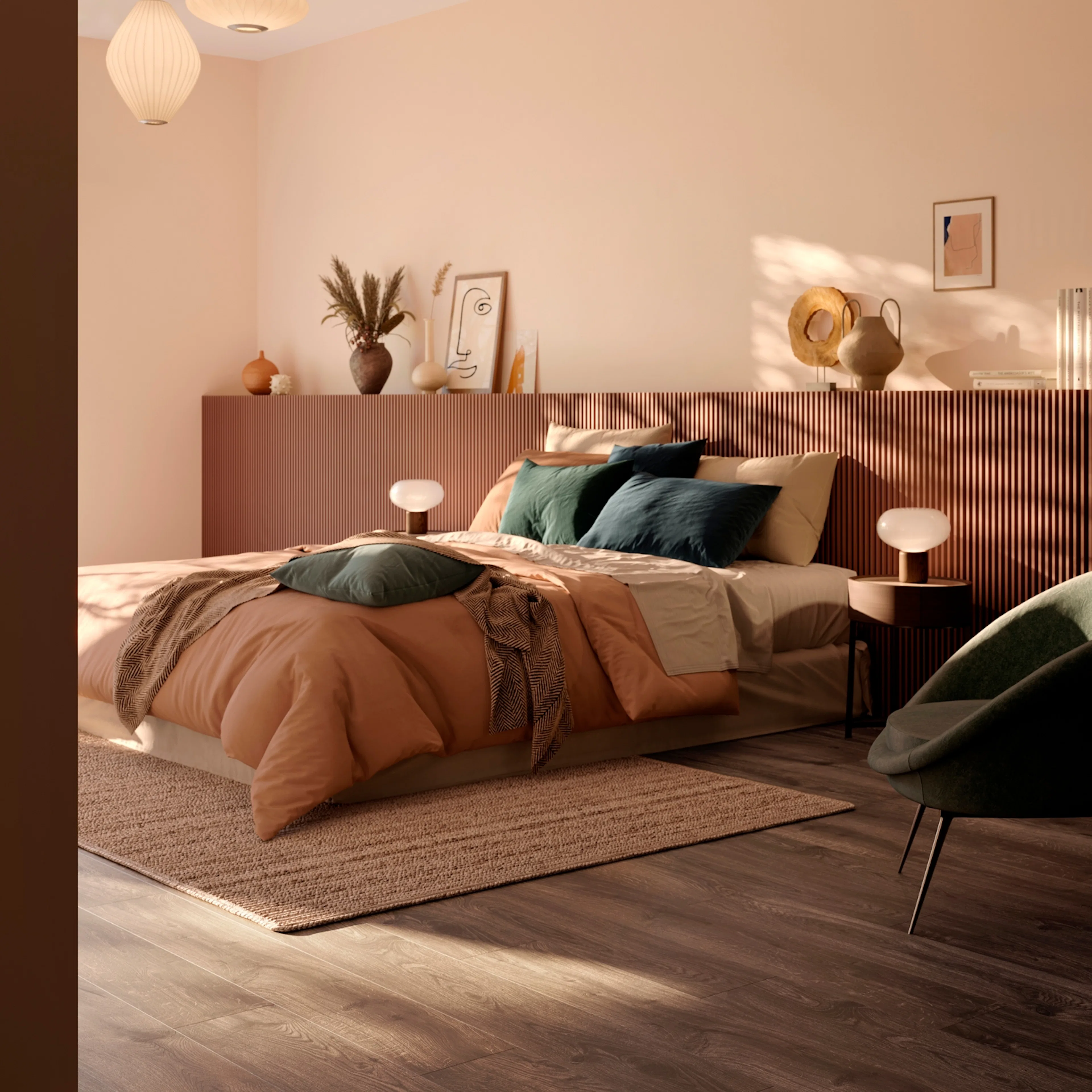 Laminatgulv BerryAlloc Ocean 12 XL Gyant XL Warm Brown