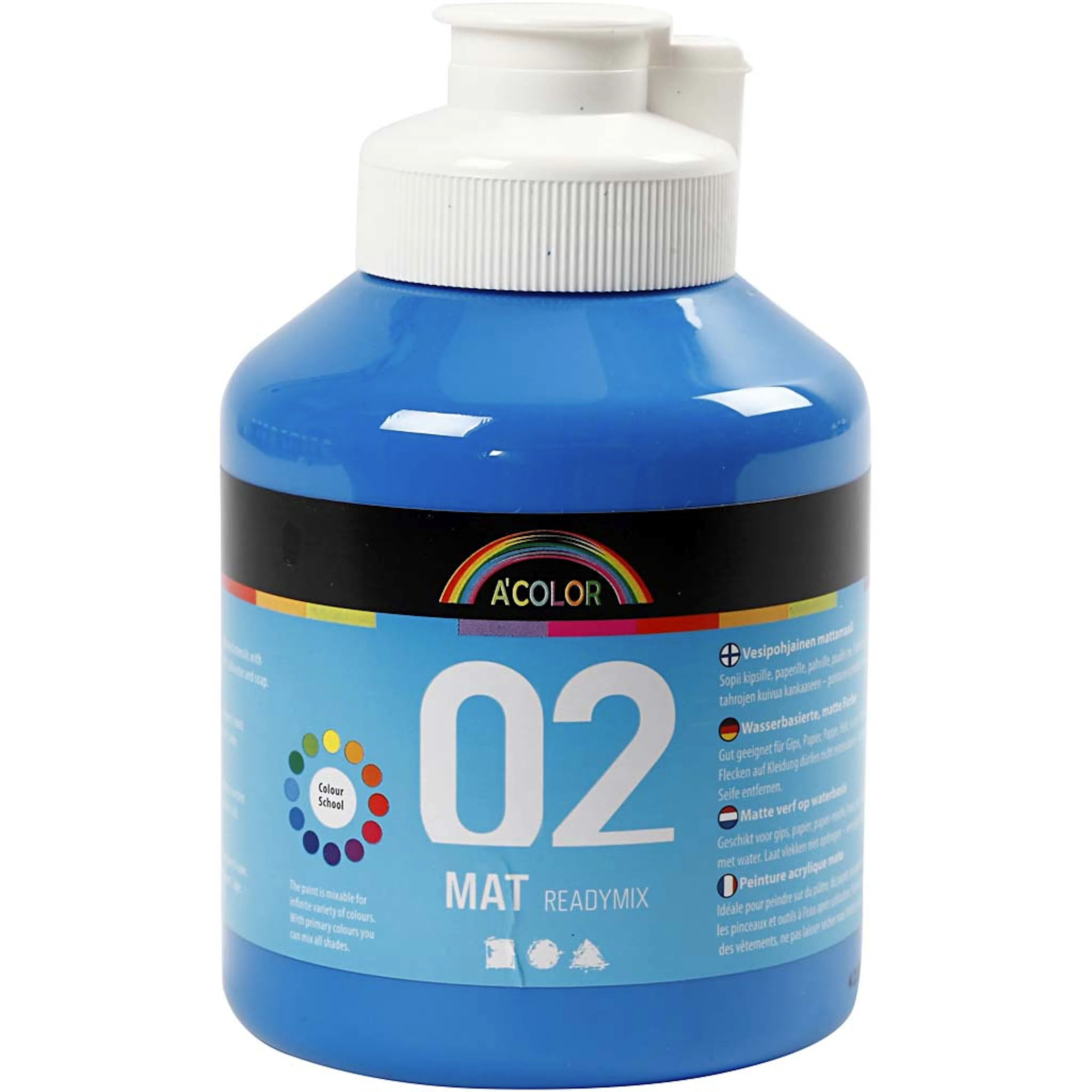 Akrylmaling Creativ Company Readymix A-color Nr 02 Matt 500 ml