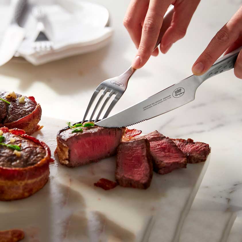 Bestikksett Weber Deluxe 2-pk