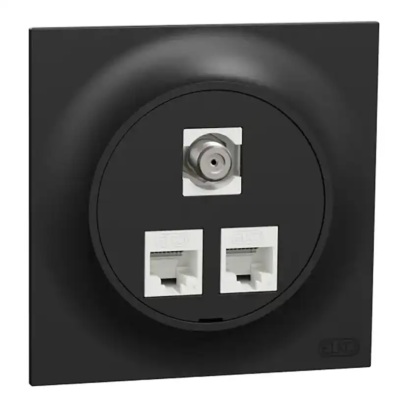 Vegguttak Elko One Modularuttak Innfelt RJ45 Cat.6 UTP