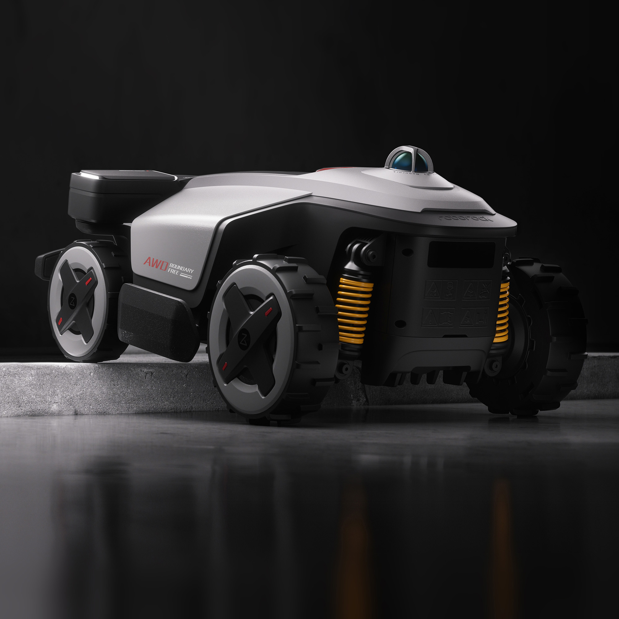 Robotgressklipper Roborock RockMow Z120 4WD LiDAR