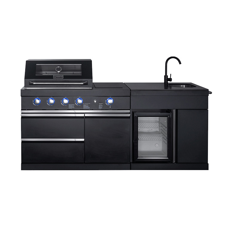 Frittstående Utekjøkken Myoutdoorkitchen Pure Compact Black