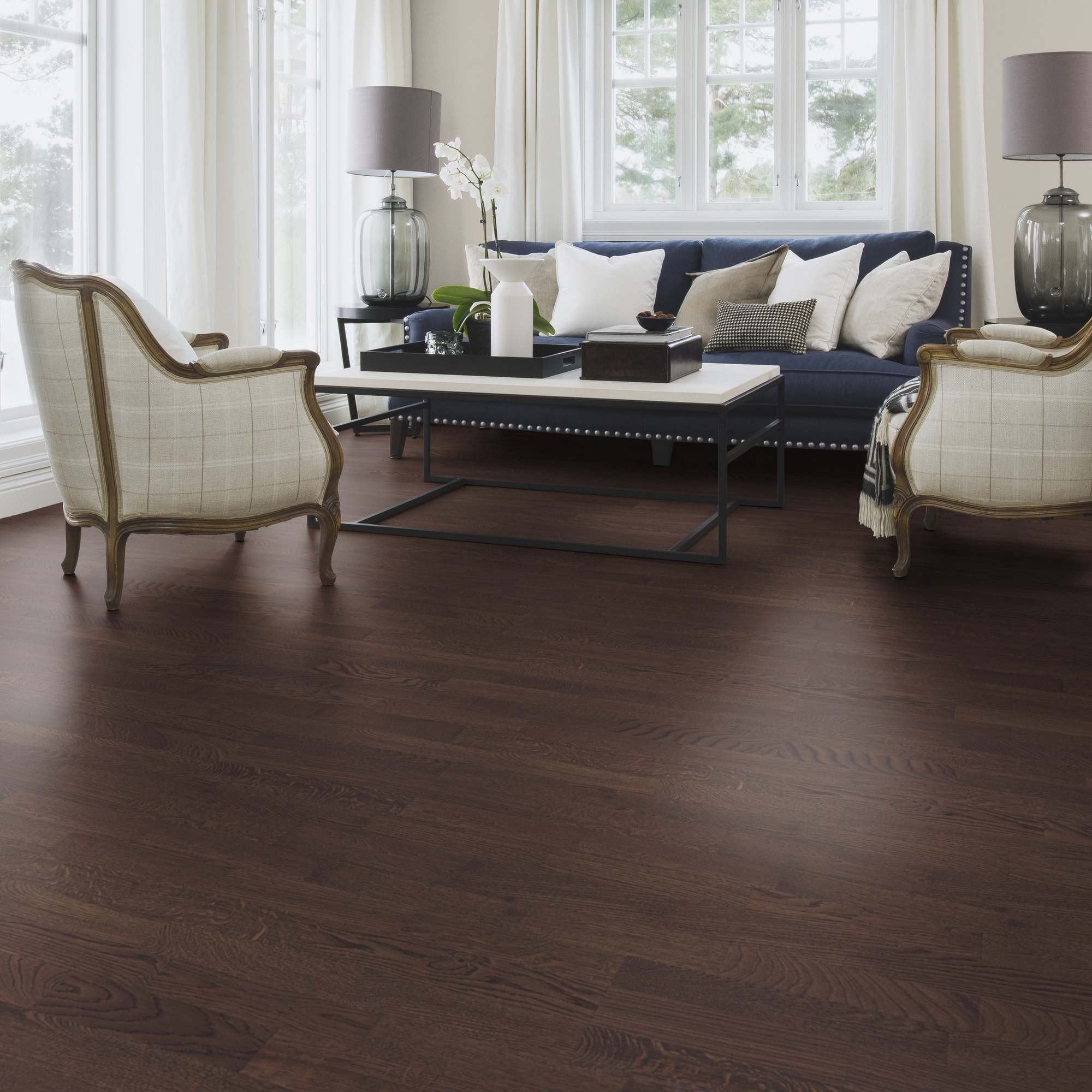 Parkett Boen Eik Brazilian Brown 3-Stav