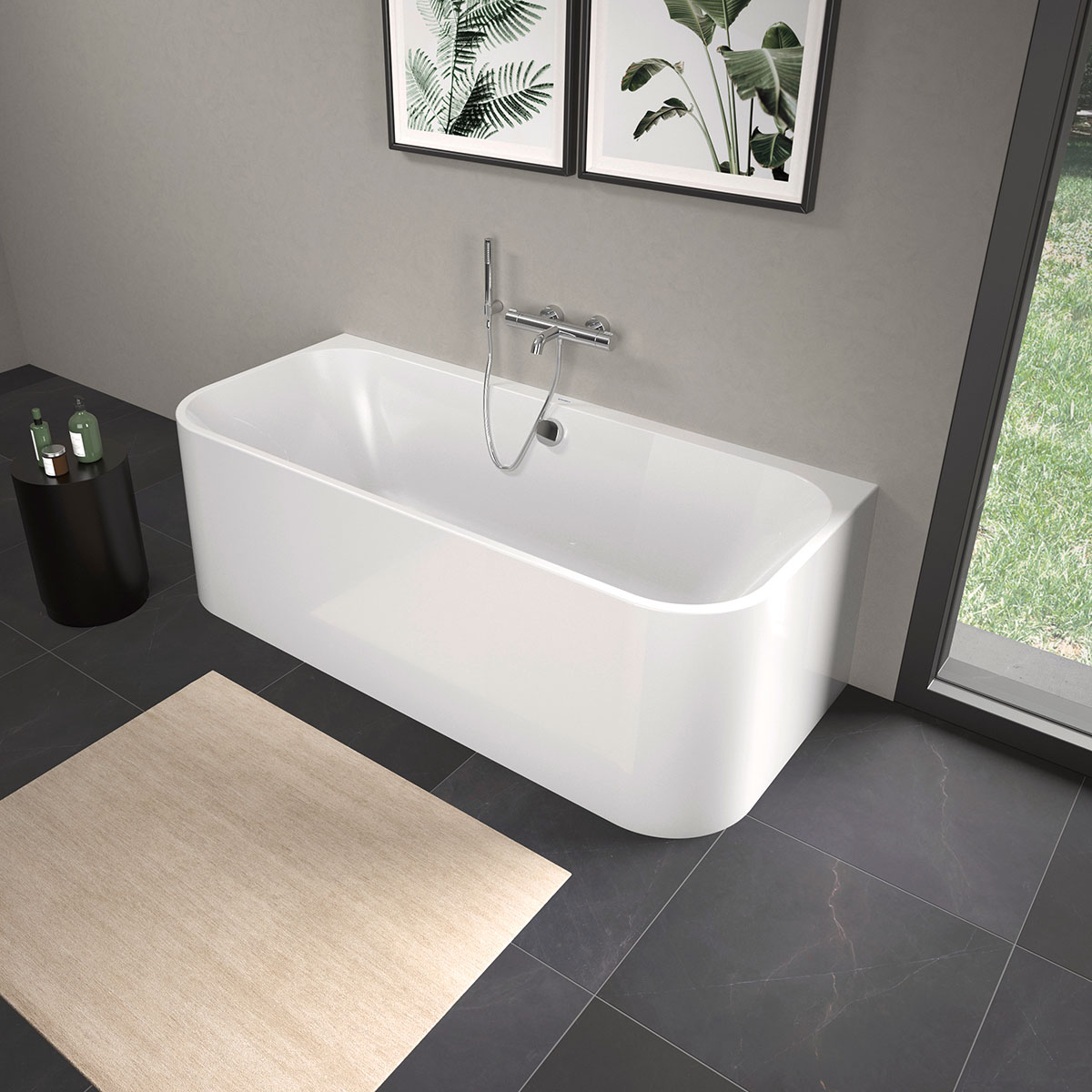 Badkar Duravit Happy D2 Vägg