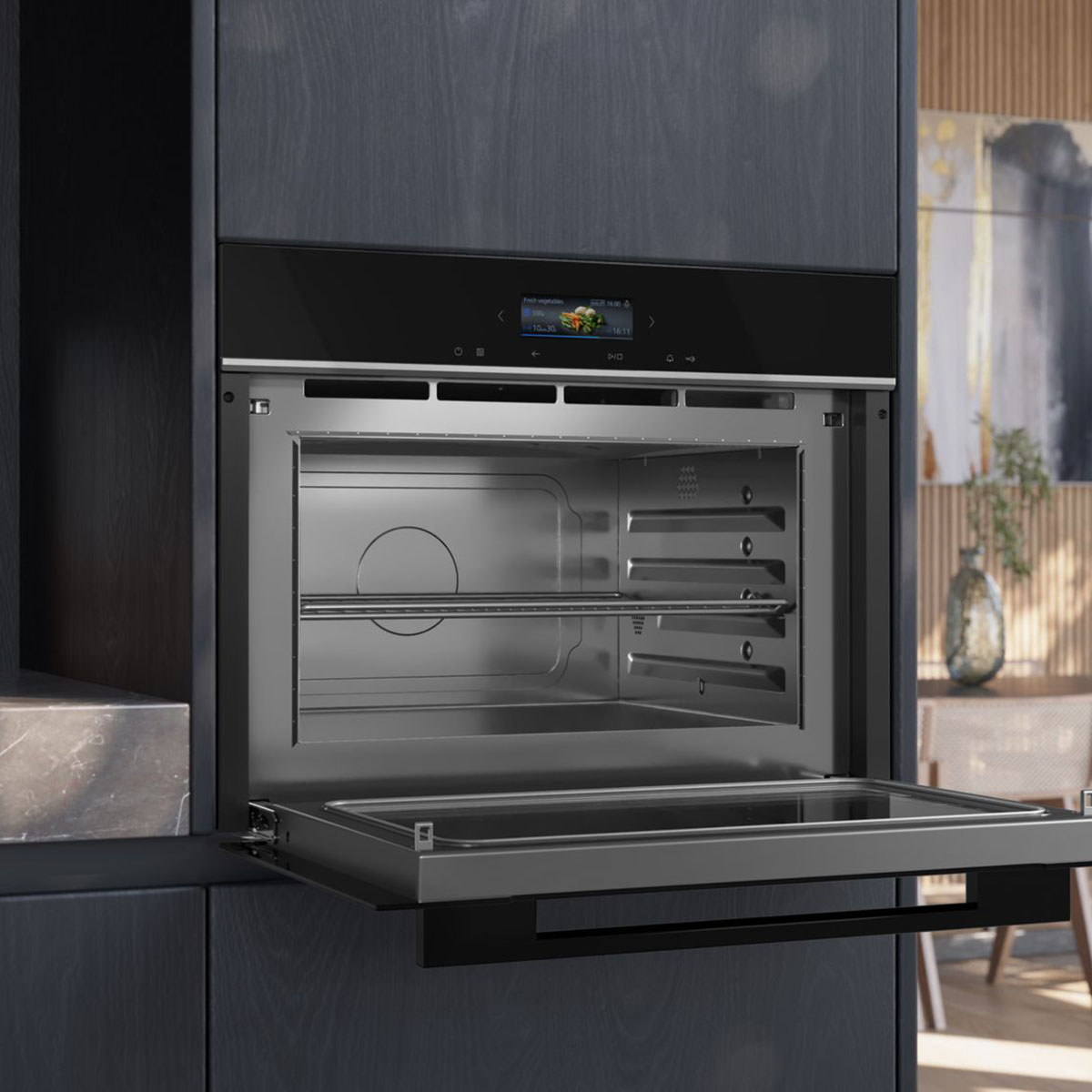 Mikrobølgeovn Siemens iQ700 CE732GXB1 Innbygging