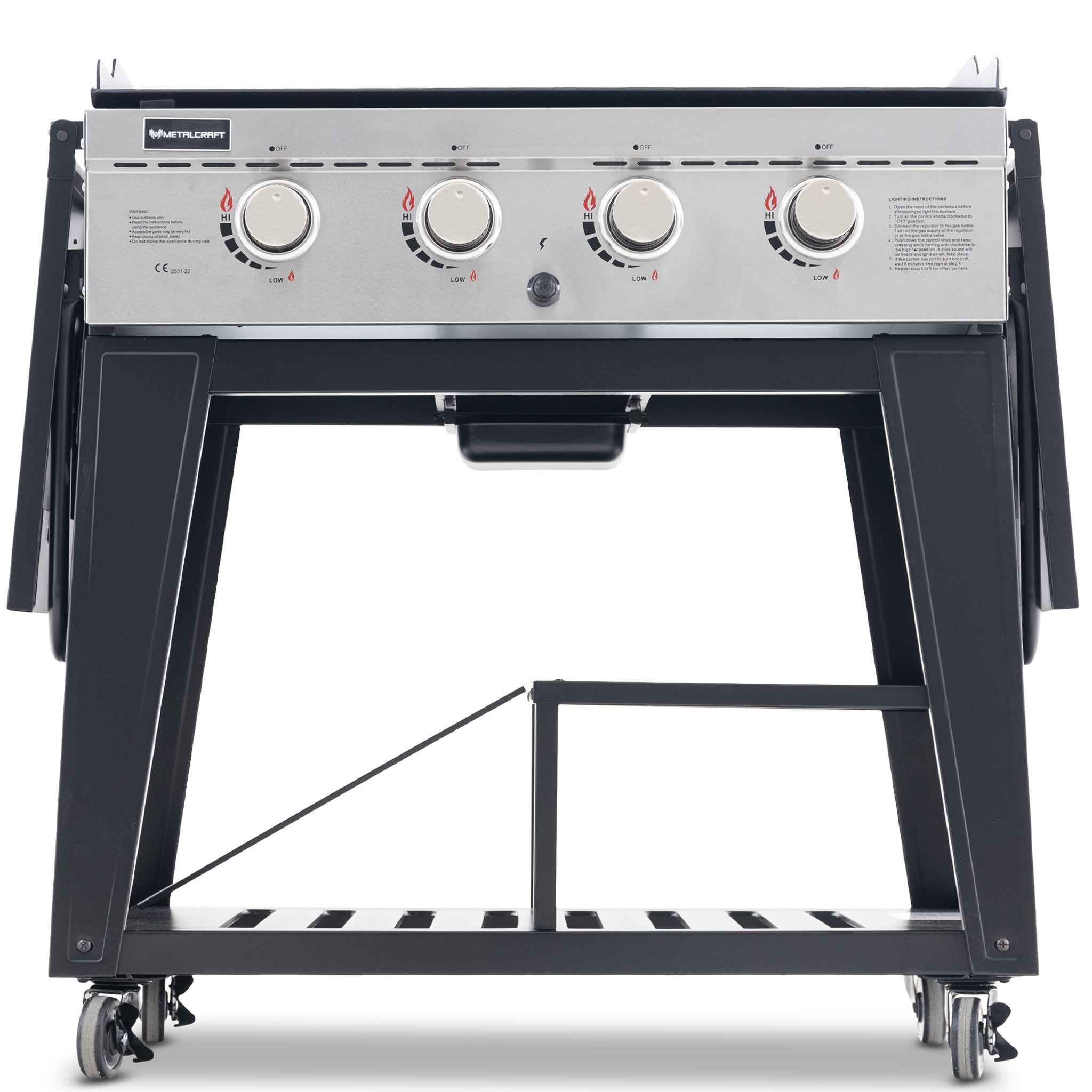 Stekebord Gasol Metalcraft Lockhart